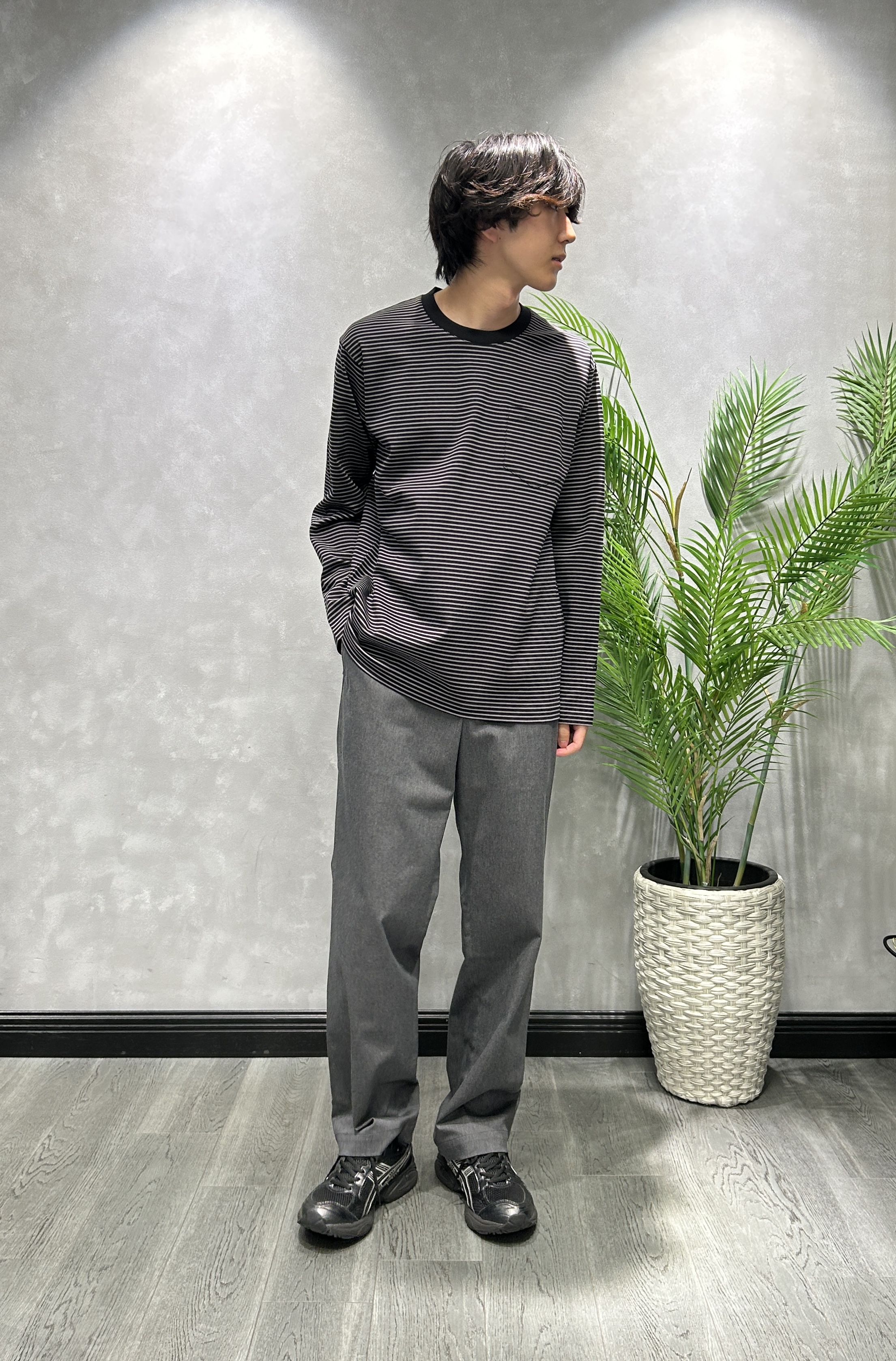 ruiさんの「TAKEO KIKUCHI｜デニム＆スウェード調 ジップブルゾン」を使ったコーディネート