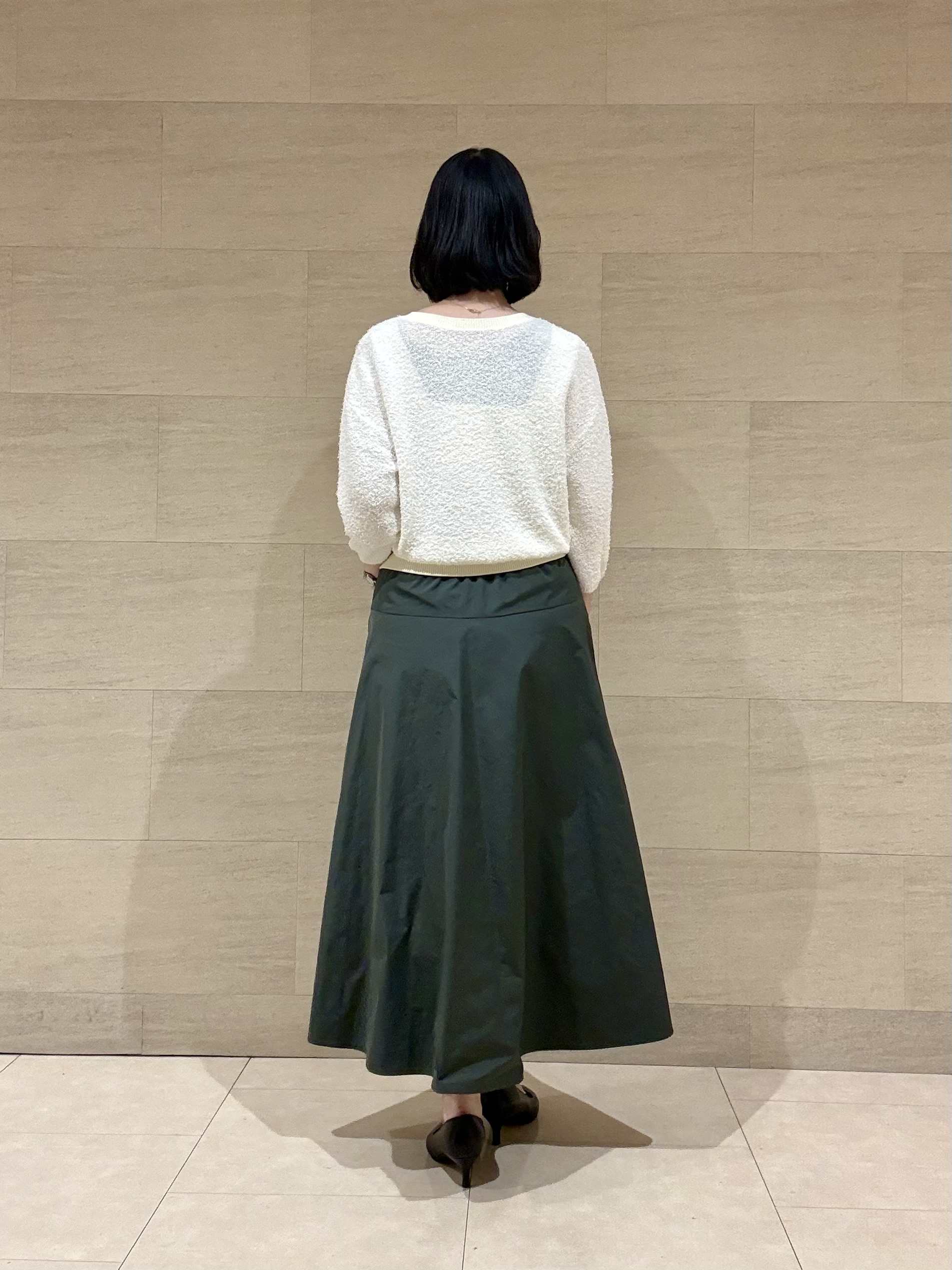 yさんの「UNTITLED｜【ジャケットライク/前後2WAY】コットン混カールプルオーバー」を使ったコーディネート