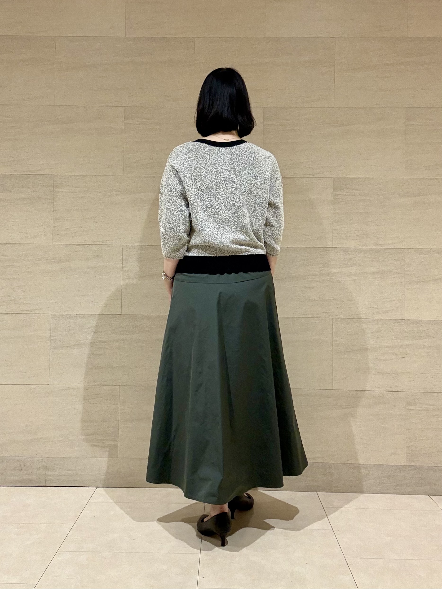 yさんの「UNTITLED｜【ジャケットライク/前後2WAY】コットン混カールプルオーバー」を使ったコーディネート