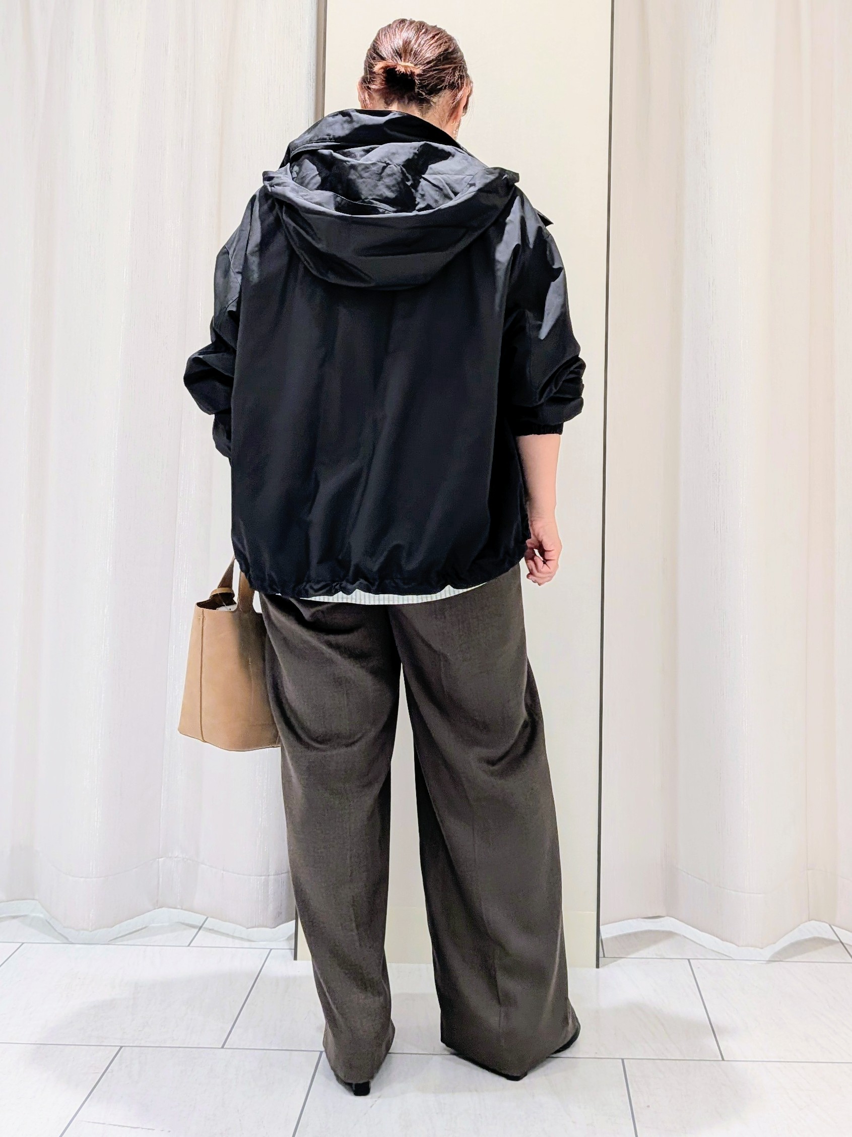 Onumaさんの「UNTITLED｜【撥水/秋羽織り】タフタマウンテンパーカー」を使ったコーディネート