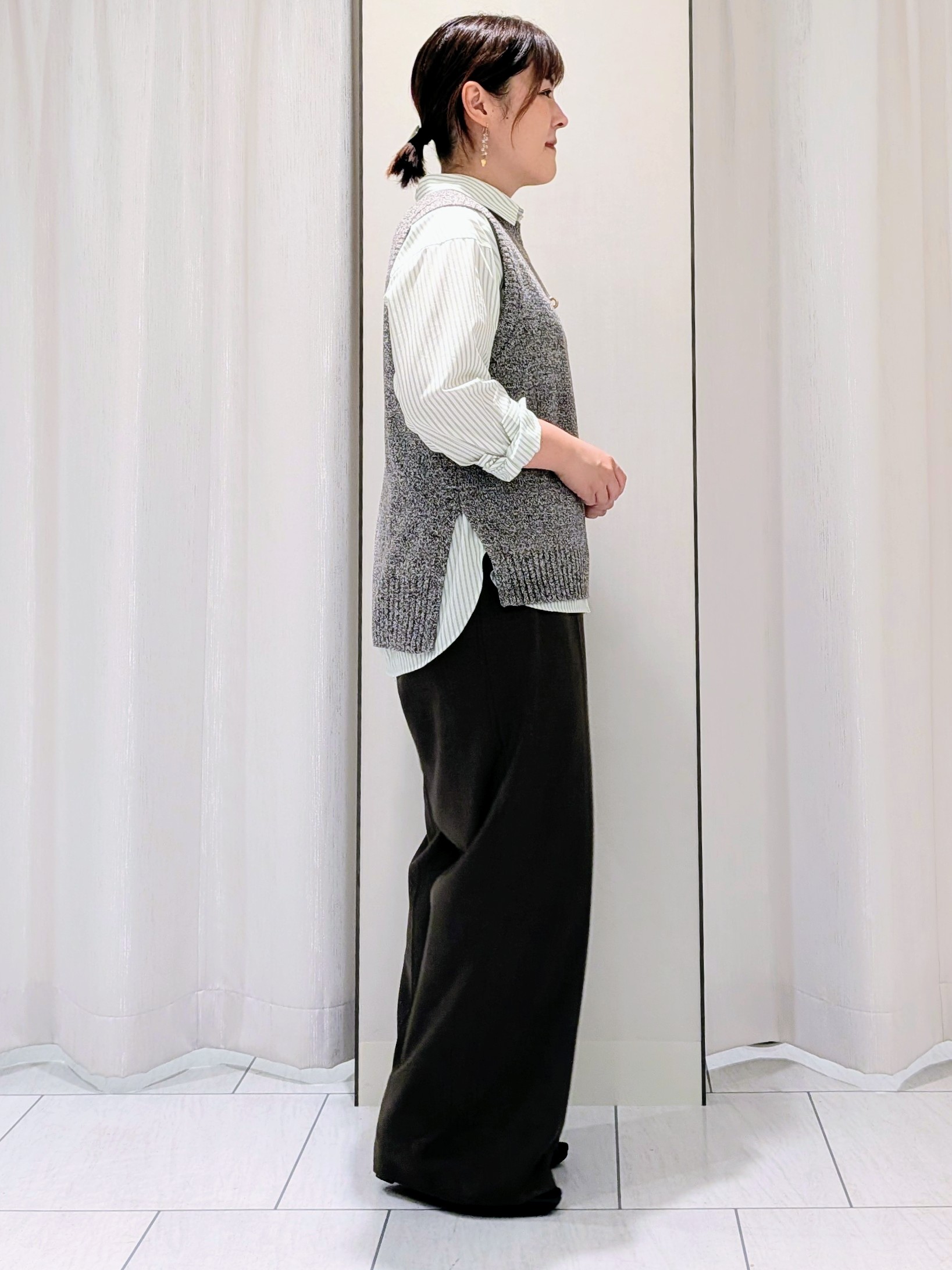 Onumaさんの「UNTITLED｜【撥水/秋羽織り】タフタマウンテンパーカー」を使ったコーディネート
