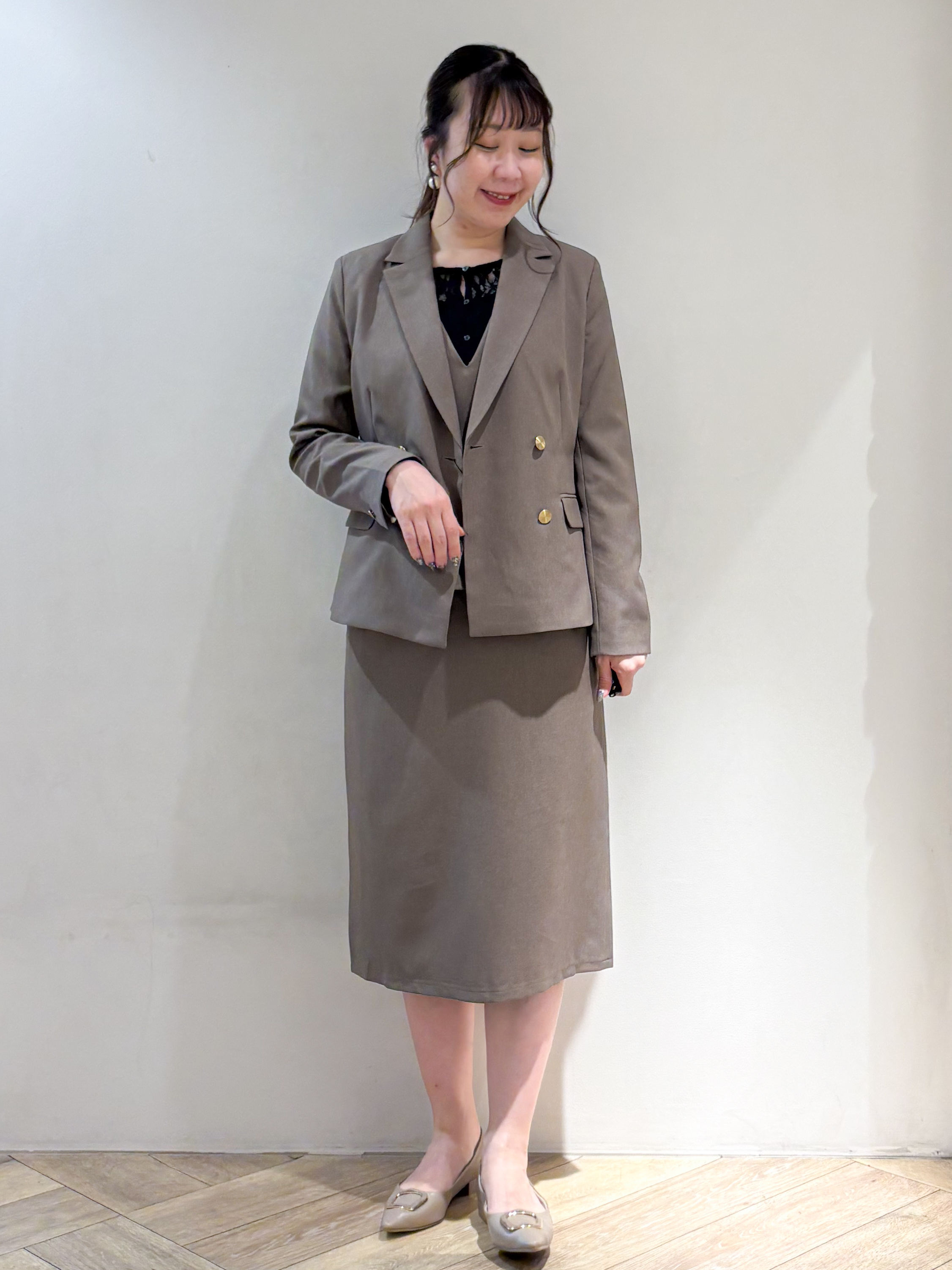 sayaさんの「index｜前後2wayレースフレアスリーブトップス【洗濯機OK】」を使ったコーディネート