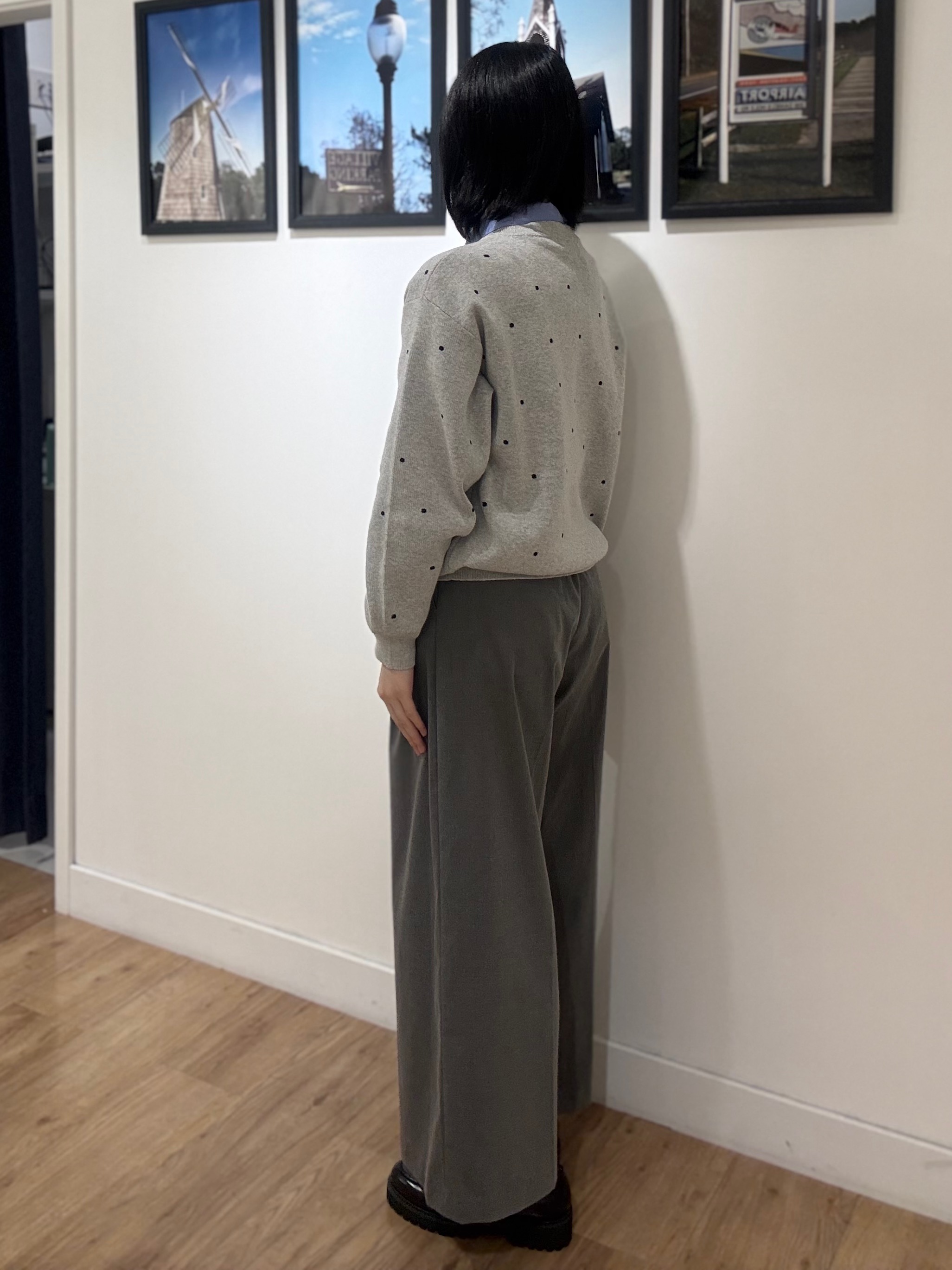 三浦りおんさんの「Dessin｜ロングハンドルボストンバッグ」を使ったコーディネート