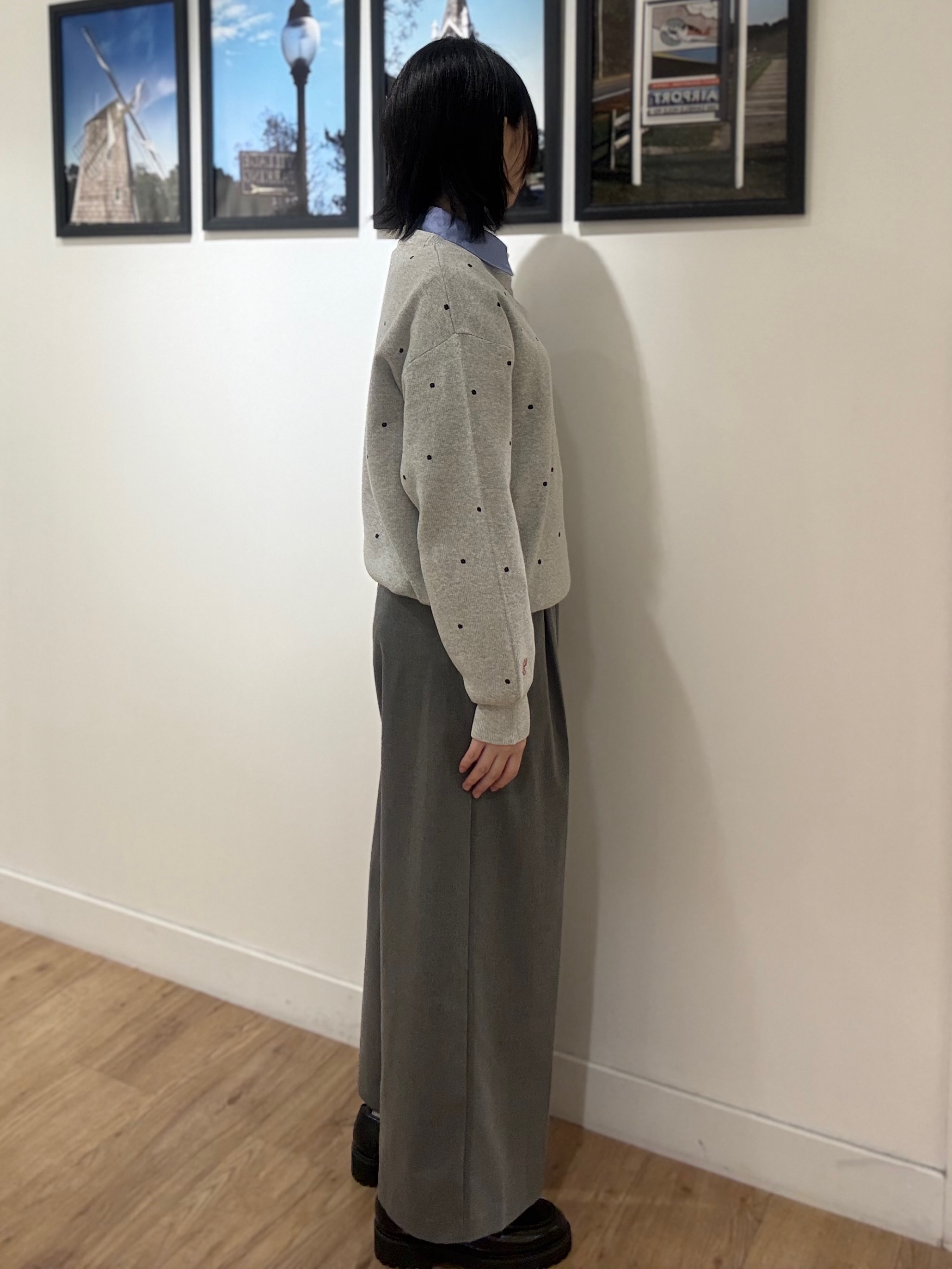 三浦りおんさんの「Dessin｜ロングハンドルボストンバッグ」を使ったコーディネート