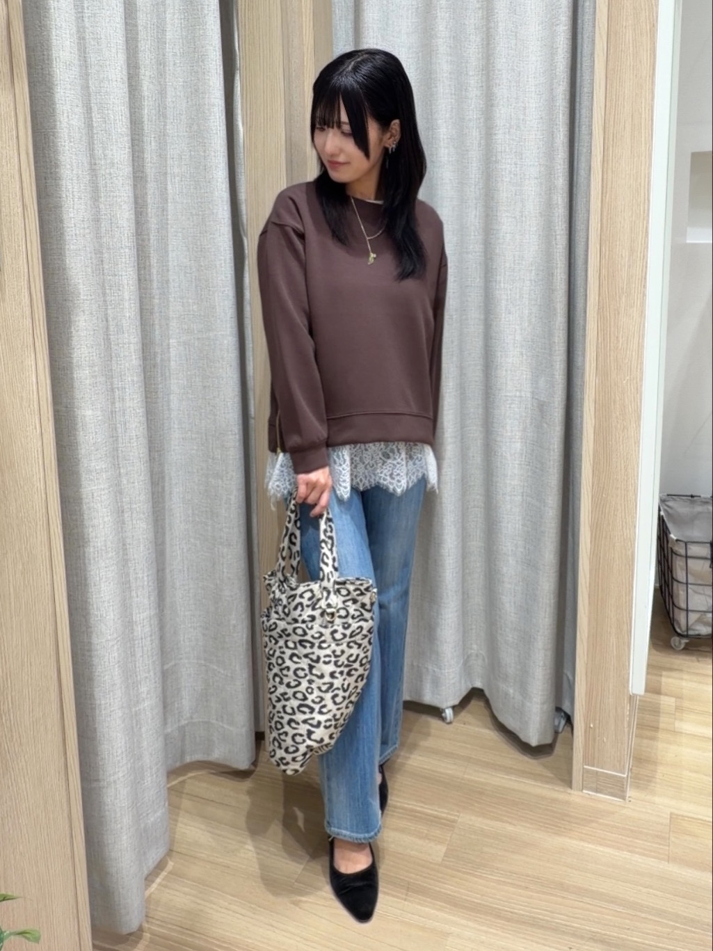 Fumikaさんの「grove｜ダンボーサイドジッププルオーバー」を使ったコーディネート