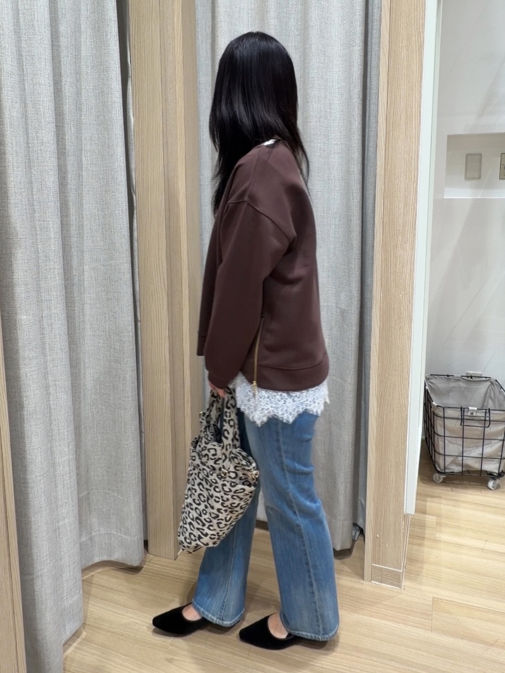Fumikaさんの「grove｜ダンボーサイドジッププルオーバー」を使ったコーディネート