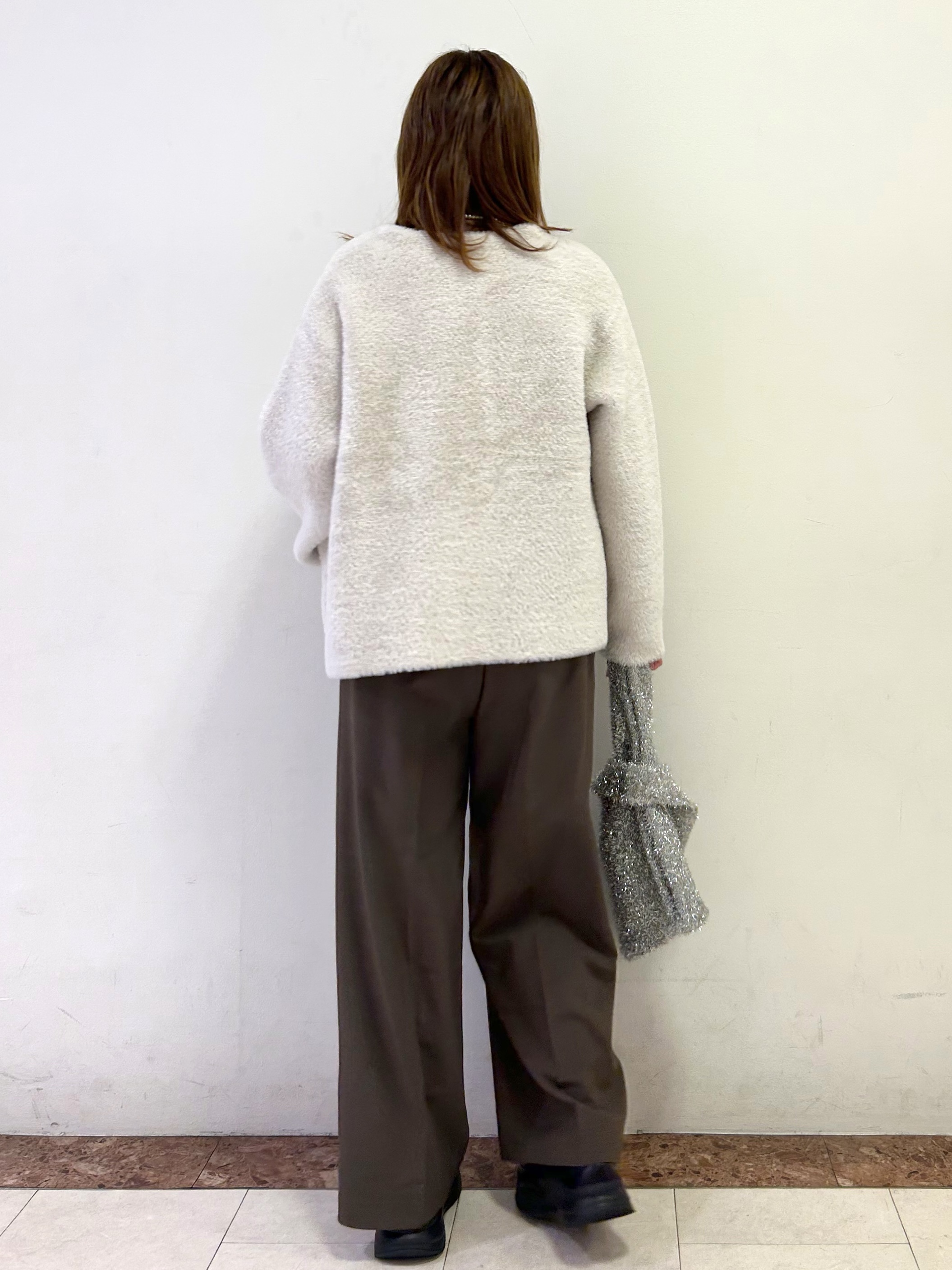 madokaさんの「OPAQUE.CLIP｜ダブルフェイスニットカーディガン」を使ったコーディネート
