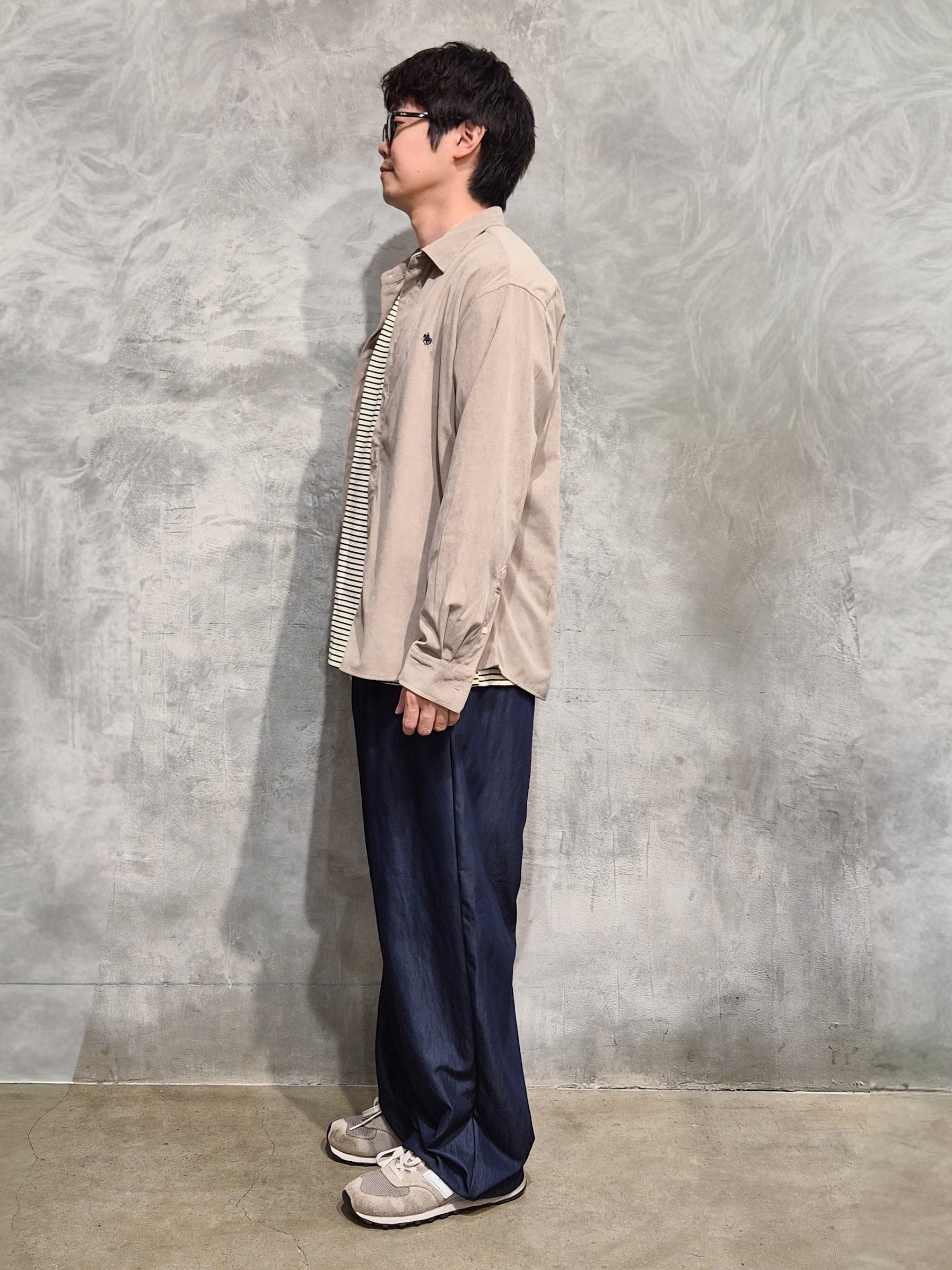 daiさんの「THE SHOP TK｜POLO BCS/アソート長袖シャツ」を使ったコーディネート