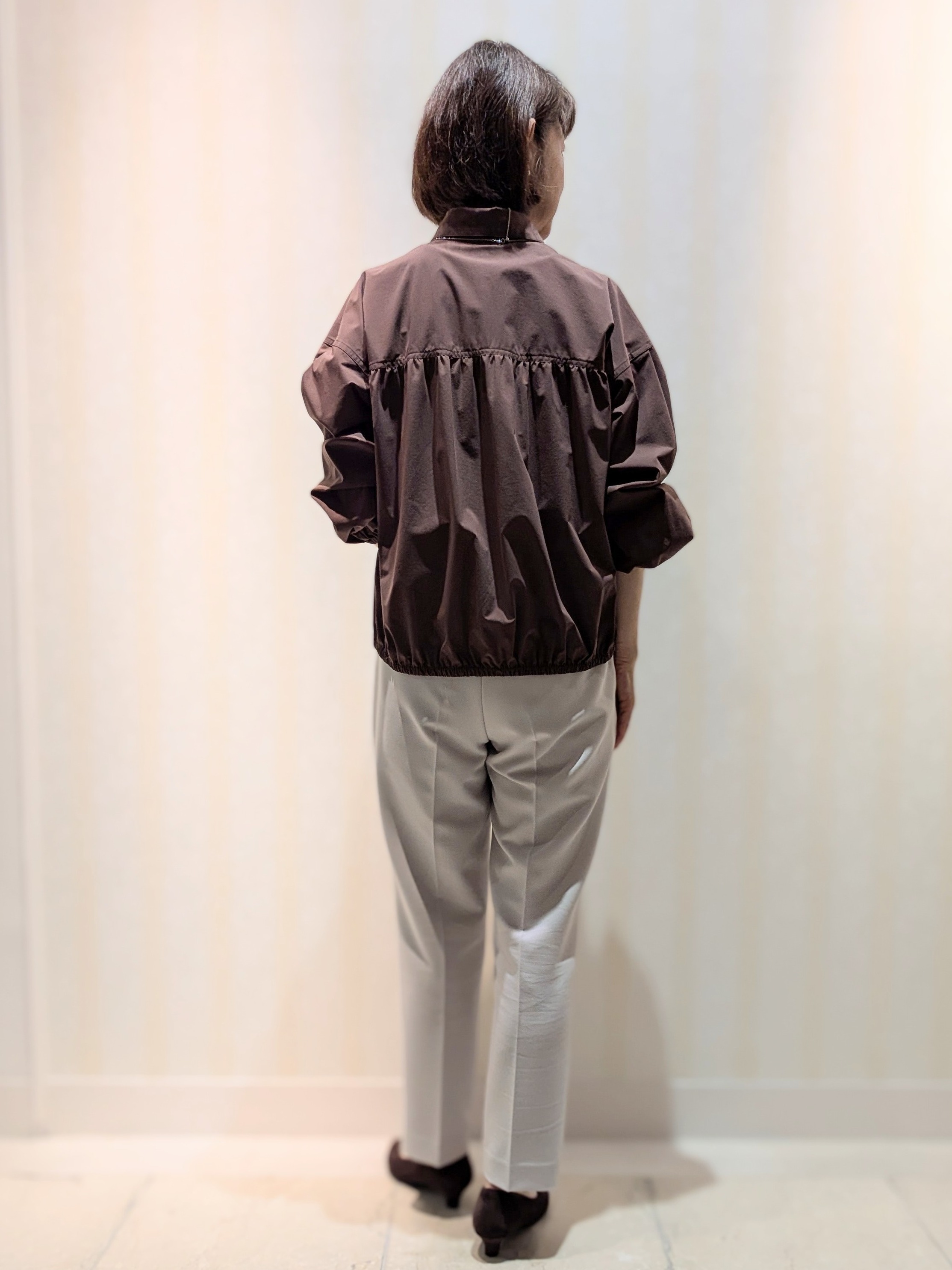 Ariさんの「Reflect｜ショート丈シャツブルゾン」を使ったコーディネート