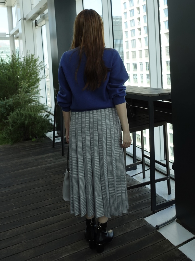 sayaさんの「SHOO･LA･RUE｜【洗濯機可/S-LL】もちもちで心地よい もちここニットカーディガン」を使ったコーディネート