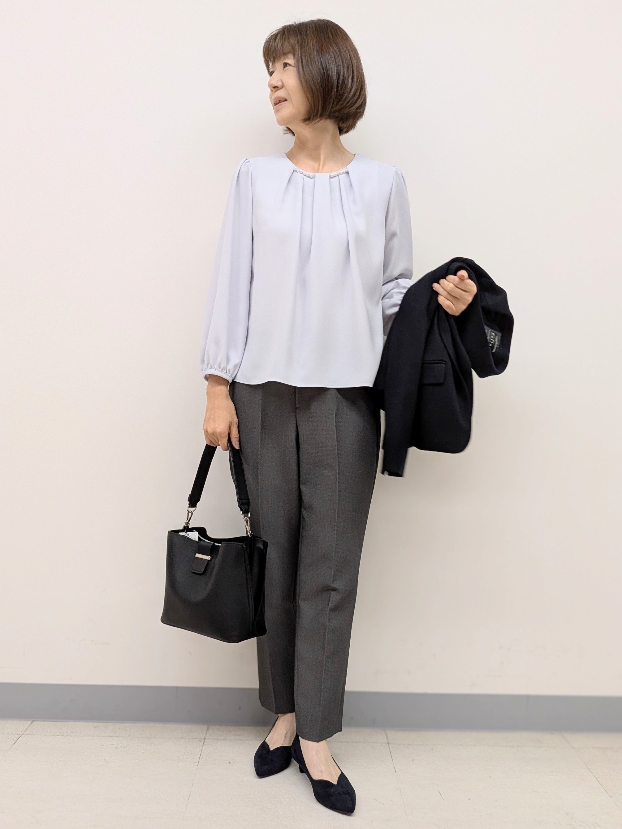 Ariさんの「Reflect｜【SS-4Lサイズ／セットアップ可】匠ジャケット／ベーシックテーラード」を使ったコーディネート