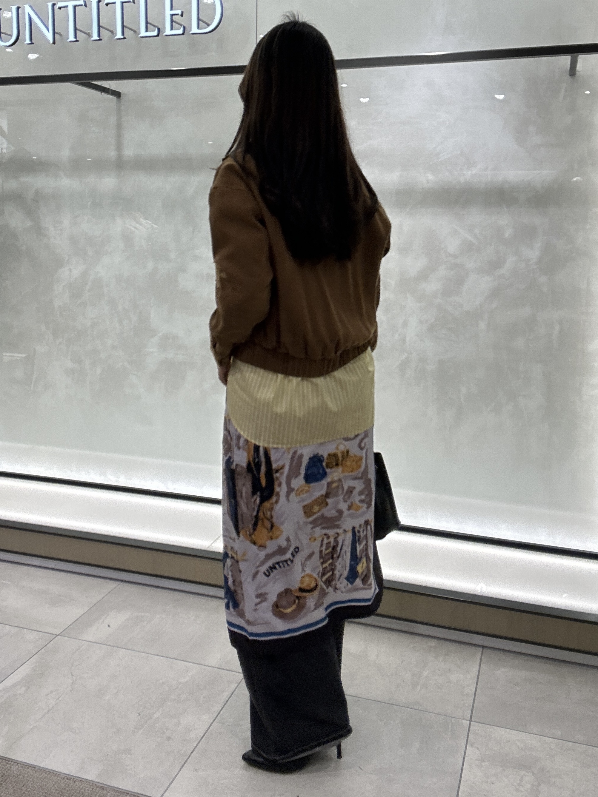YURIさんの「UNTITLED｜【新色追加/人気デニム】MAKE&times;DENIM WIDE」を使ったコーディネート