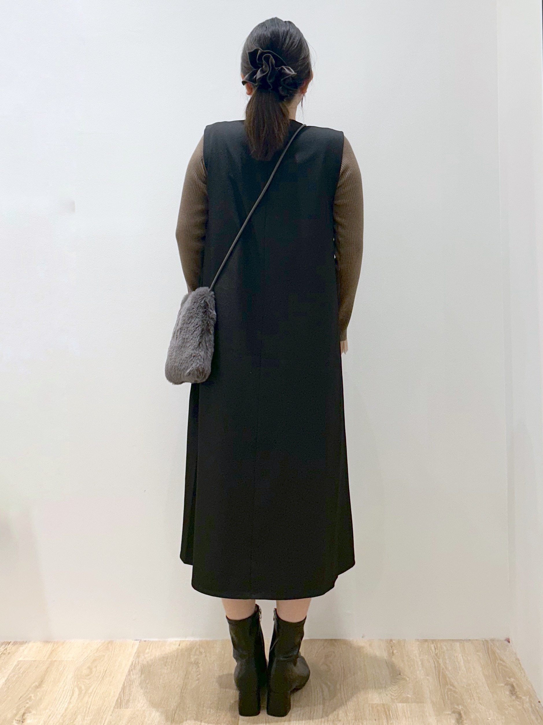 hiroさんの「OPAQUE.CLIP｜袖口シアーフリルニット【洗濯機OK】」を使ったコーディネート