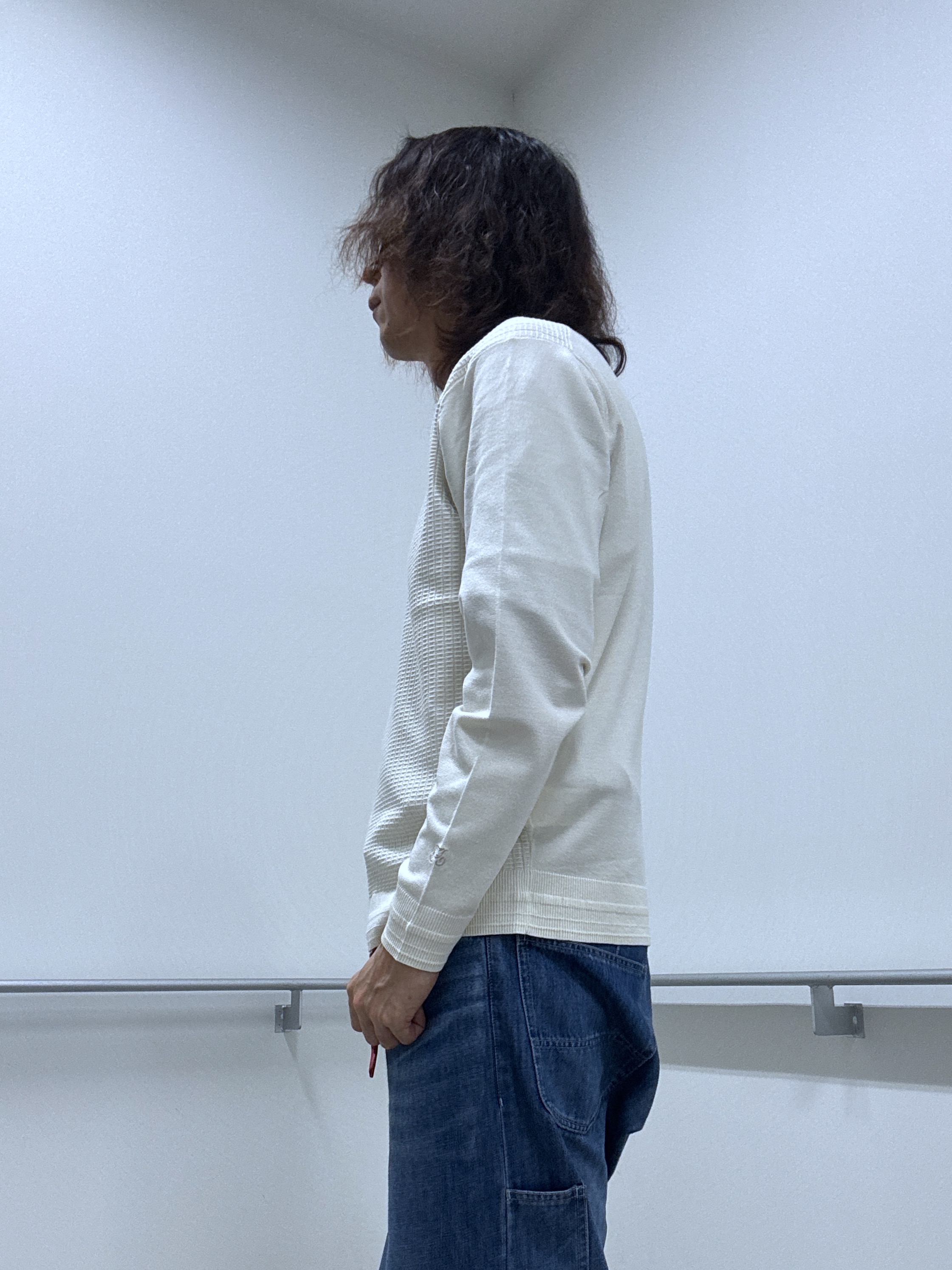 おーのさんの「TAKEO KIKUCHI｜ハイゲージ モックネック ニット プルオーバー」を使ったコーディネート