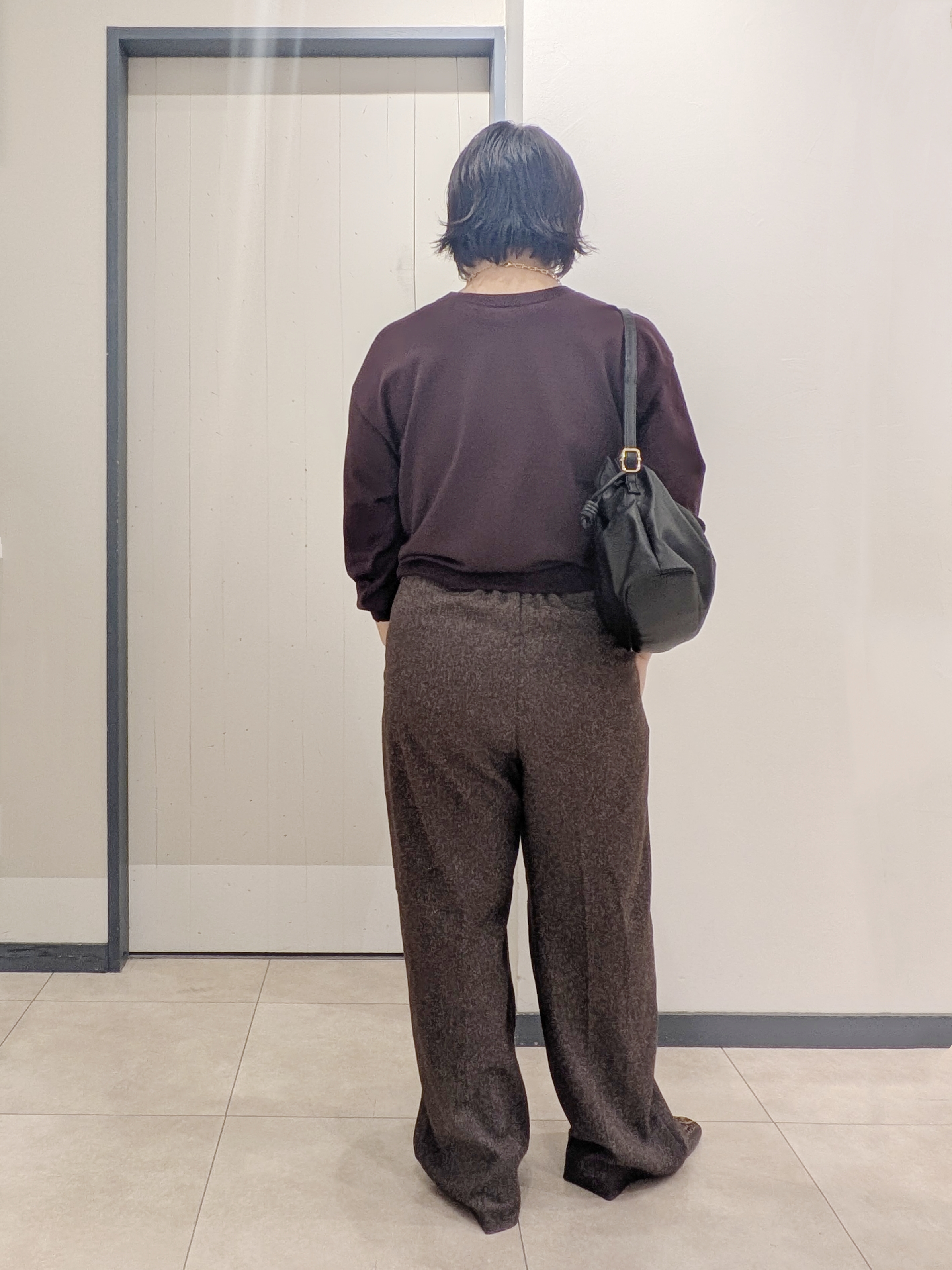 yukikaさんの「grove｜【前後2WAY】さりげなく、上品にきらめく ニットカーディガン」を使ったコーディネート
