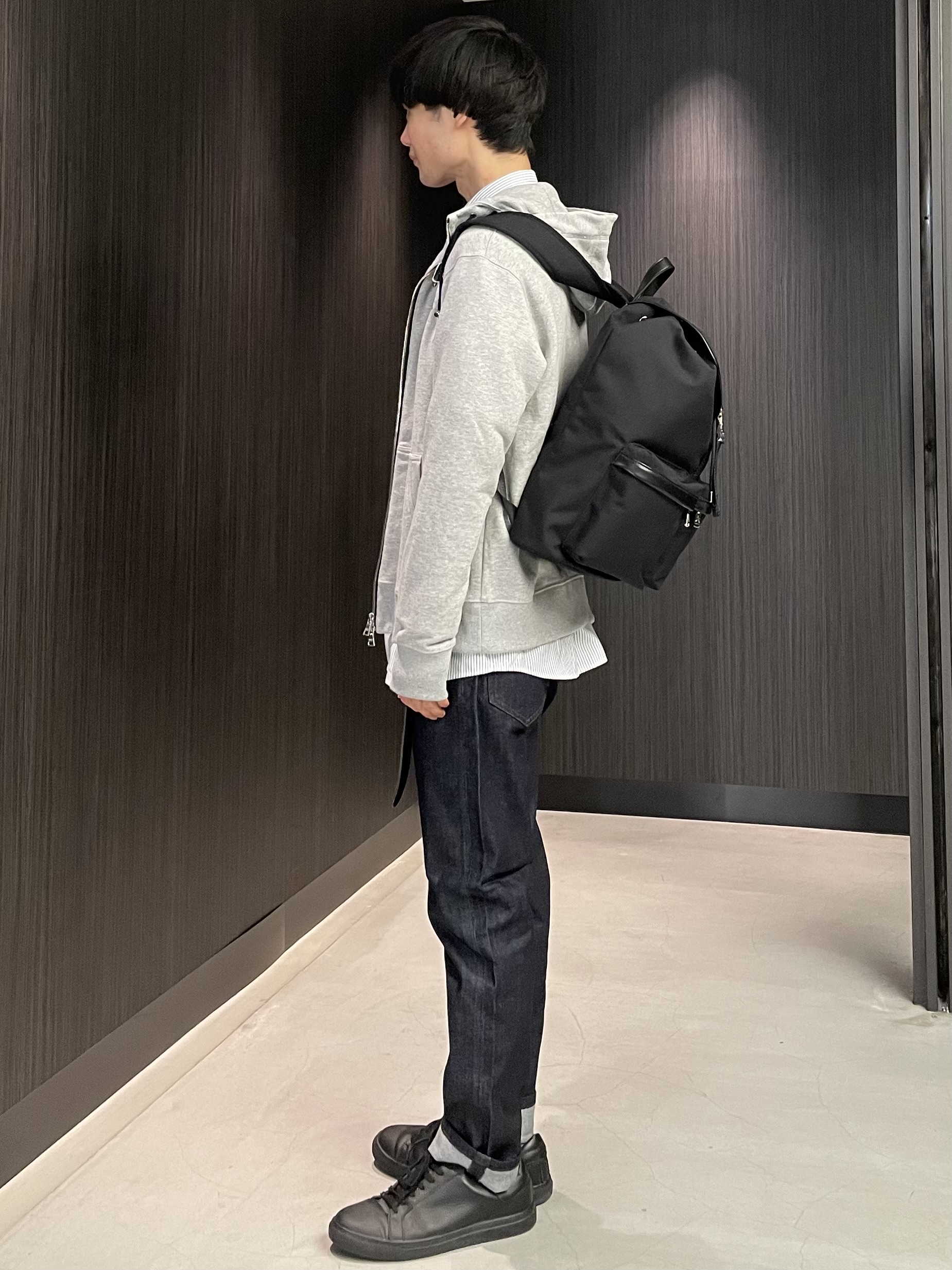 Okdさんの「TAKEO KIKUCHI｜【BOWLER HAT LABEL】ジップアップ スウェットパーカー」を使ったコーディネート