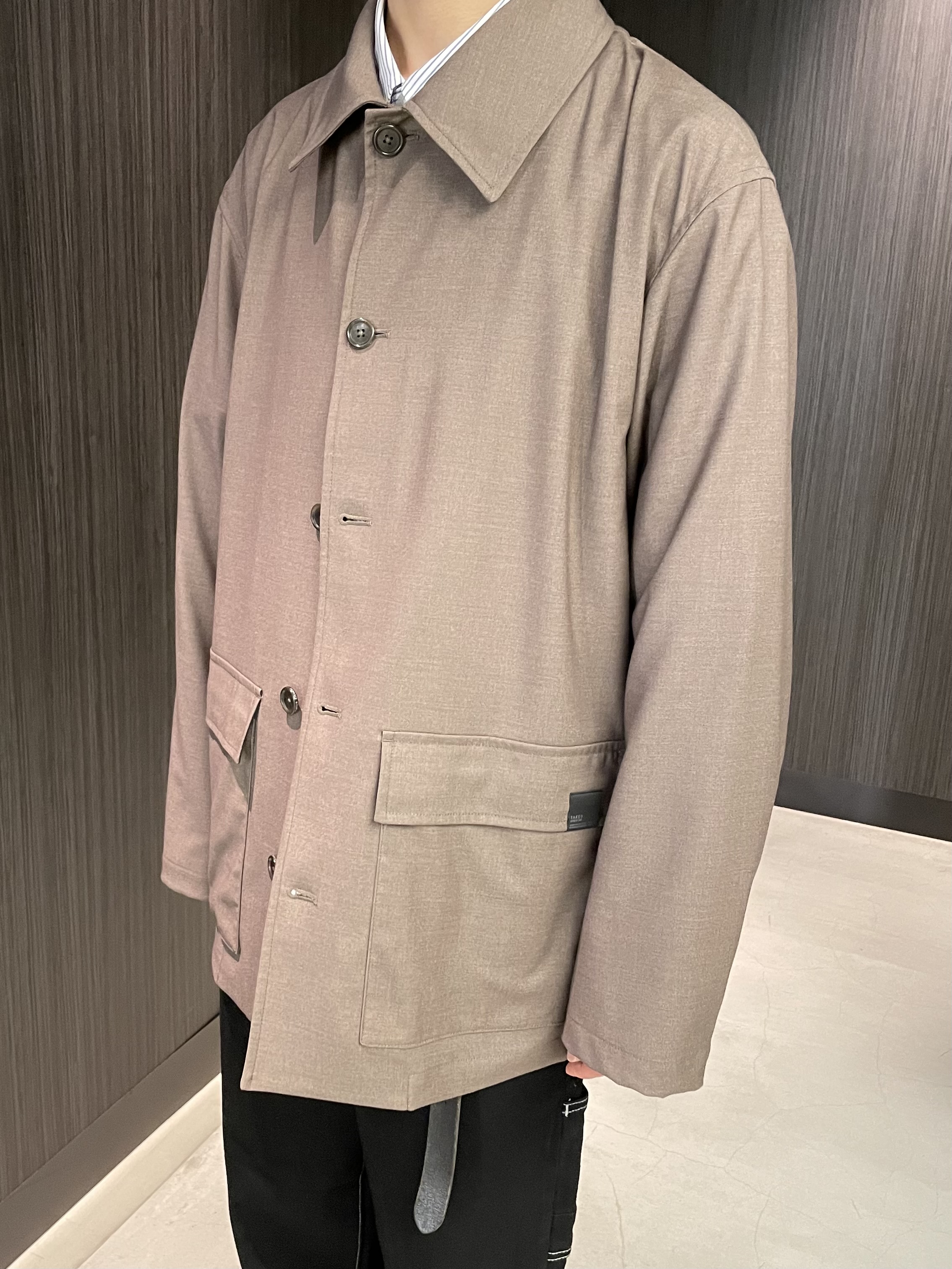 Okdさんの「TAKEO KIKUCHI｜ストレッチカバーオール」を使ったコーディネート