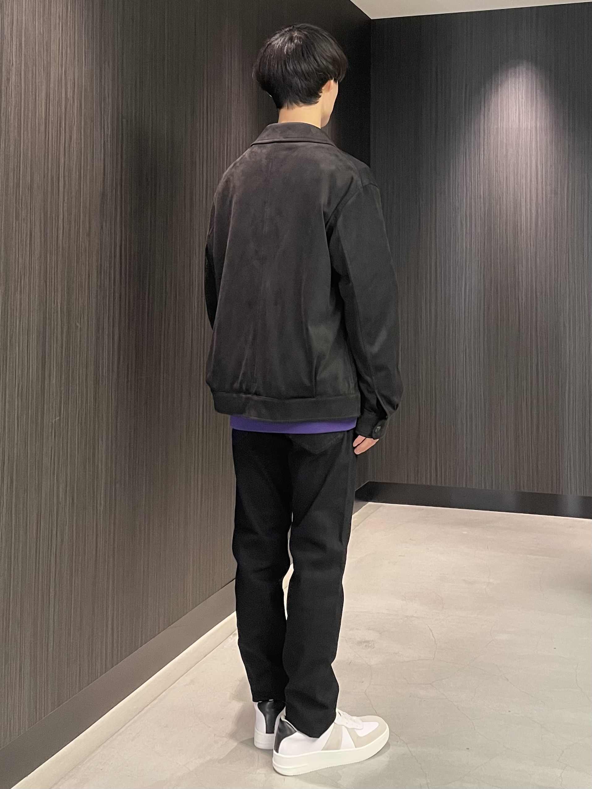 Okdさんの「TAKEO KIKUCHI｜デニム＆スウェード調 ジップブルゾン」を使ったコーディネート