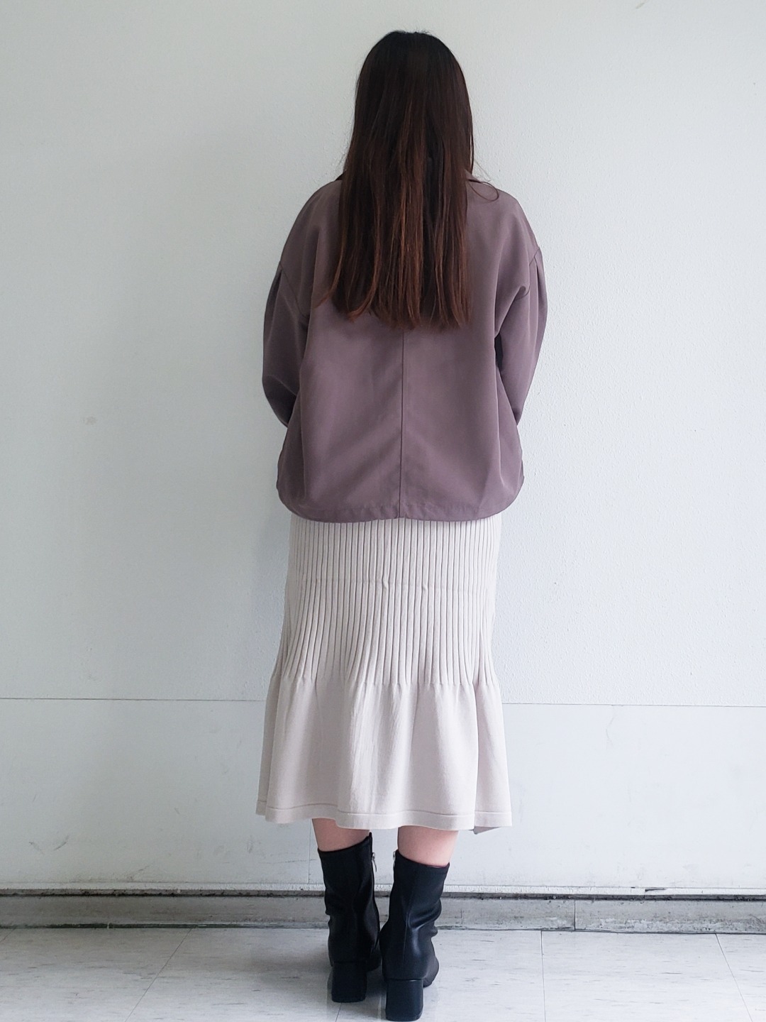 Riaさんの「index｜【防シワ】スタンドパフブルゾン《洗濯機OK》」を使ったコーディネート