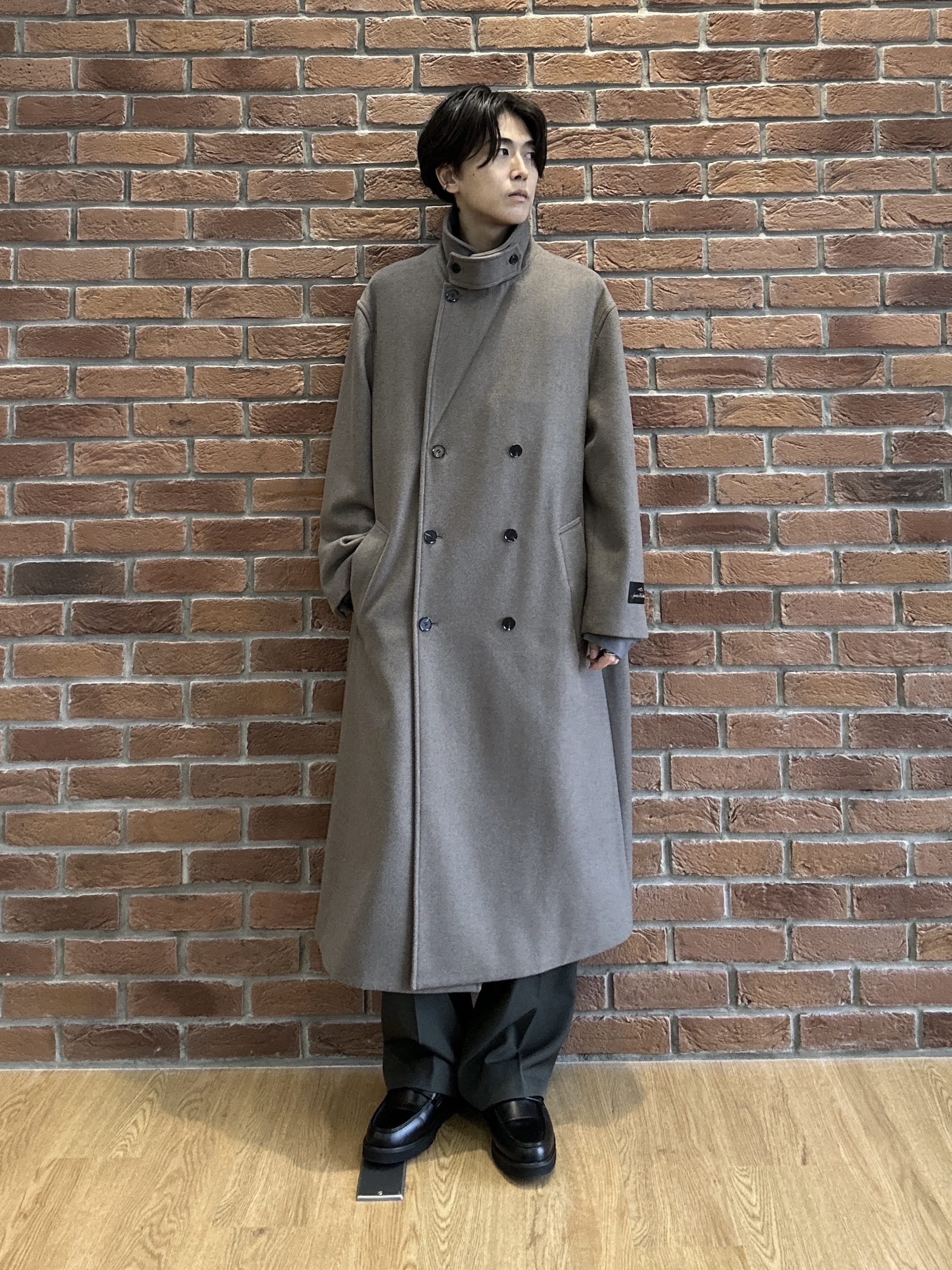 ドイさんの「tk.TAKEO KIKUCHI｜ウールライク2タックワイドスラックス」を使ったコーディネート