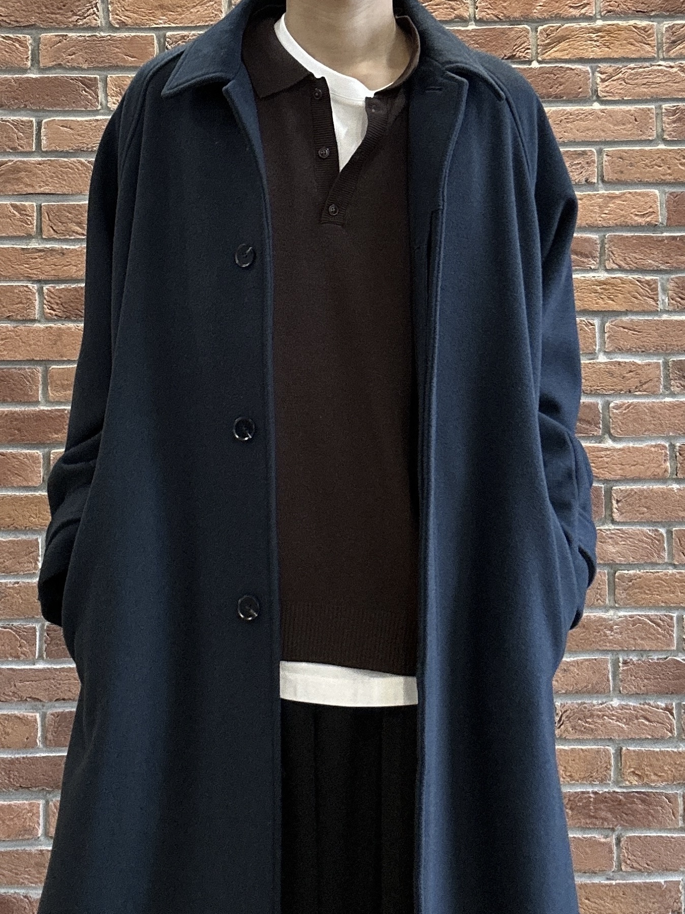 ドイさんの「tk.TAKEO KIKUCHI｜2タックワイドスラックス」を使ったコーディネート