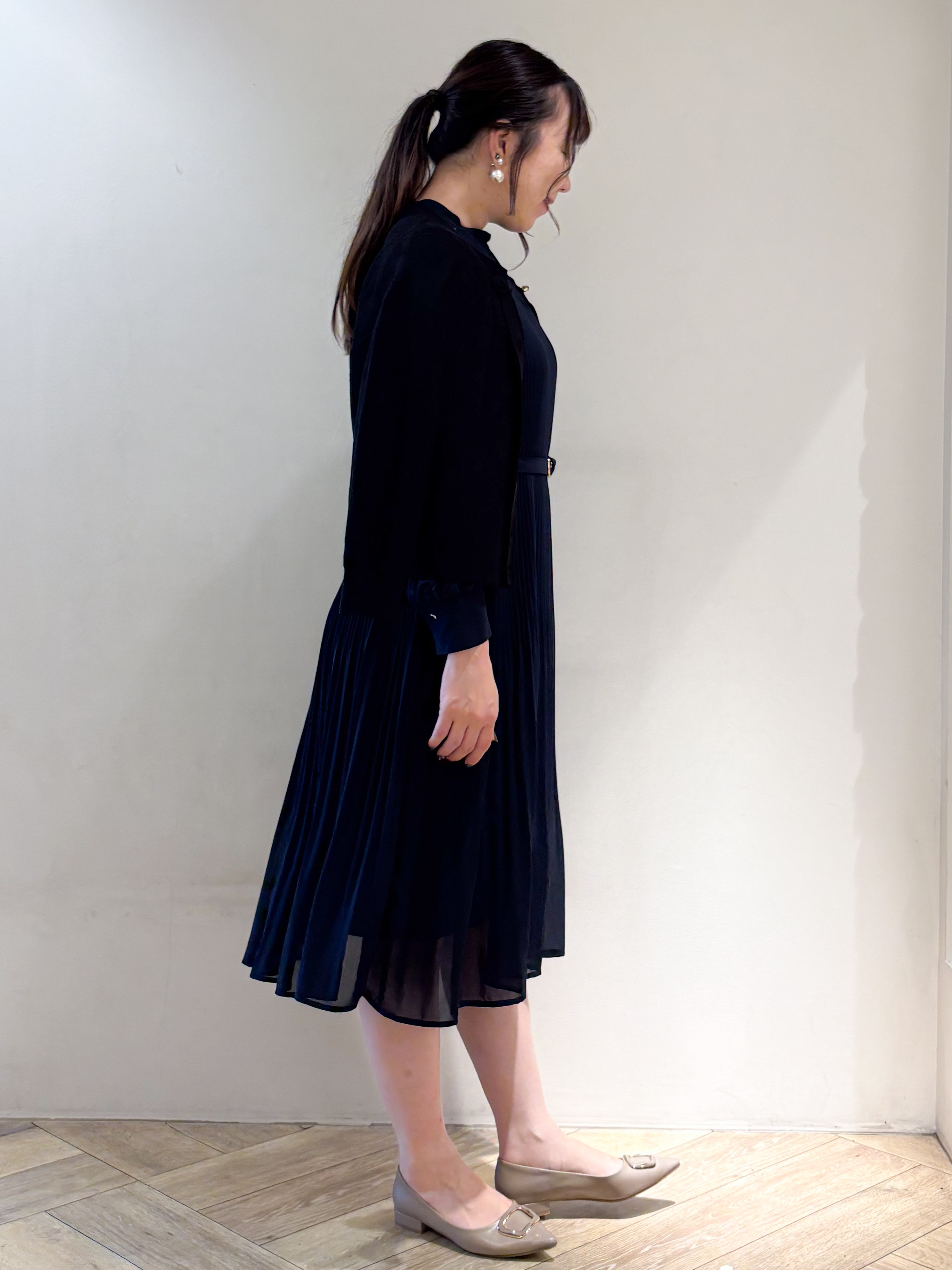 sayaさんの「index｜【８色展開】柄アソートシアーカーディガン《洗濯機OK》」を使ったコーディネート