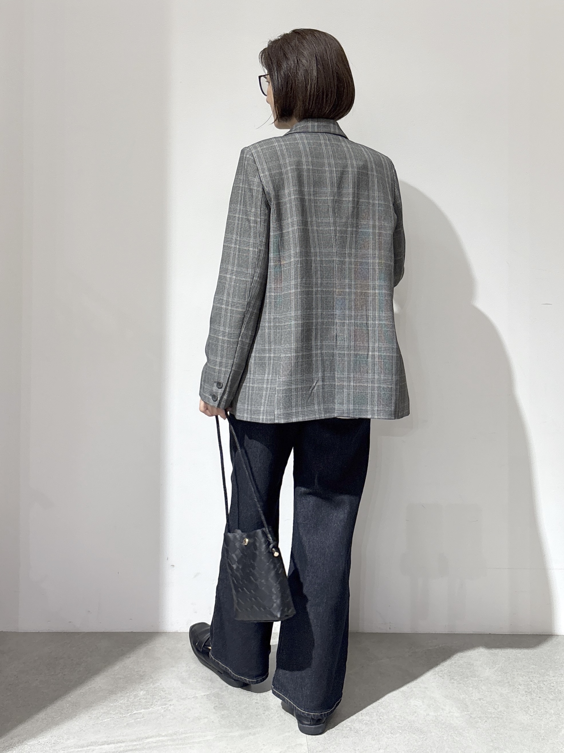 NAKAさんの「OPAQUE.CLIP｜ダブルブレストジャケット【洗える】」を使ったコーディネート