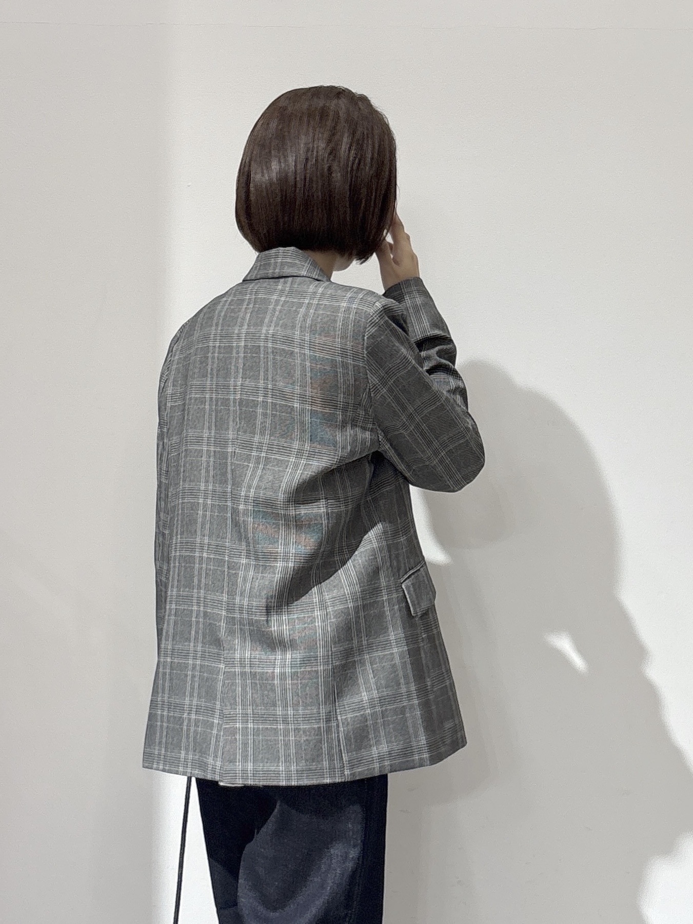 NAKAさんの「OPAQUE.CLIP｜ダブルブレストジャケット【洗える】」を使ったコーディネート