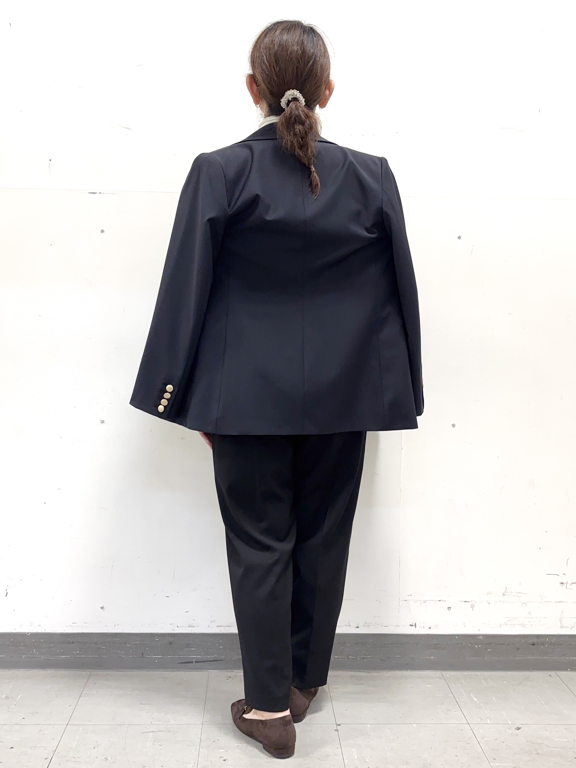 keiさんの「Reflect｜【通勤】ダブルブレザージャケット」を使ったコーディネート