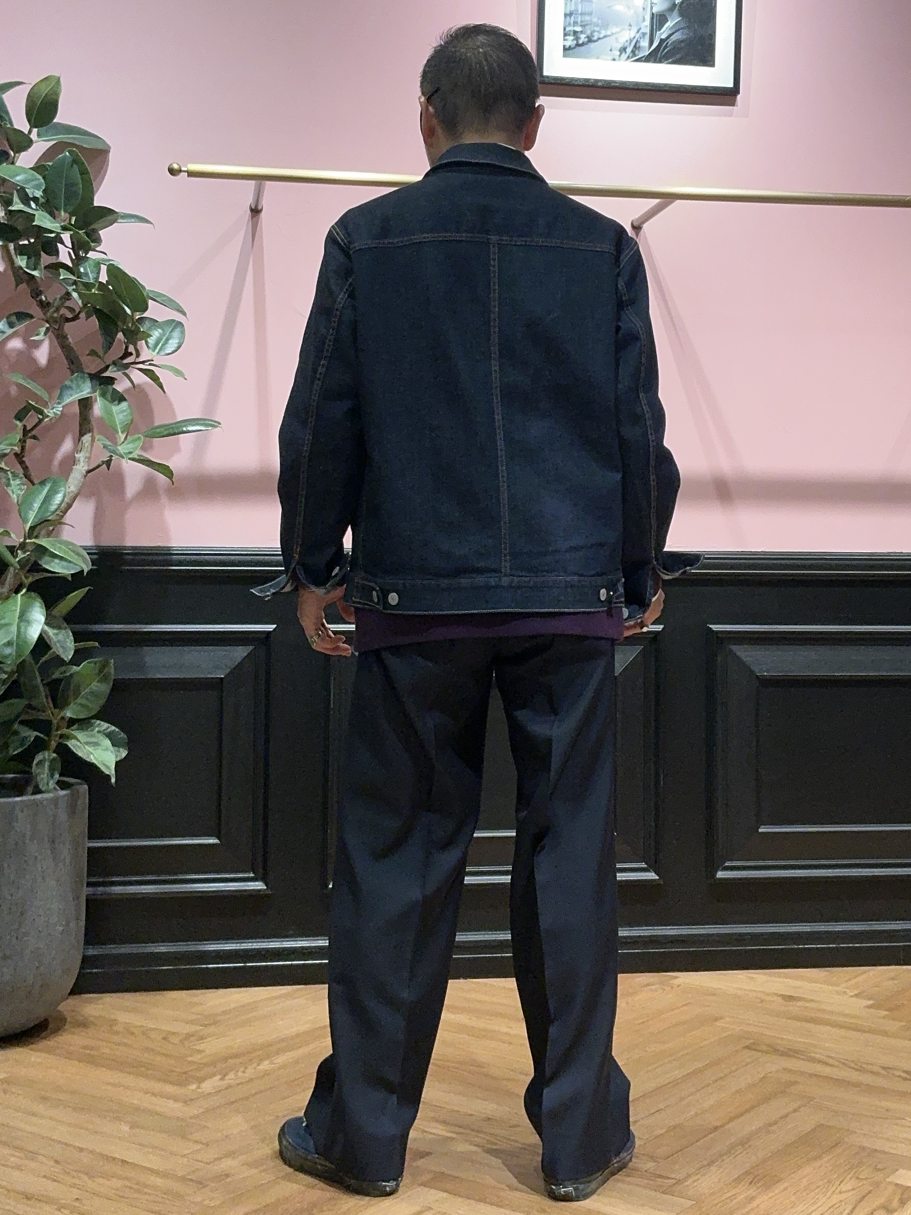 torigoeさんの「DRESSTERIOR｜KAIHARA denim トラッカージャケット」を使ったコーディネート