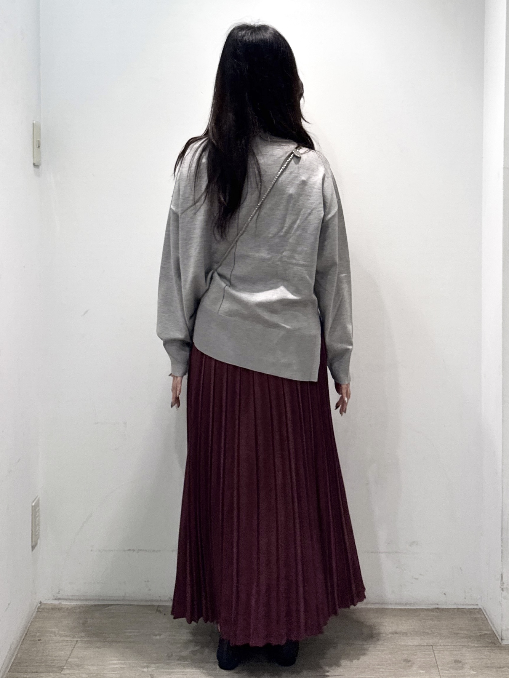 yuicciさんの「OPAQUE.CLIP｜リラクシークルーニット【洗濯機OK】」を使ったコーディネート