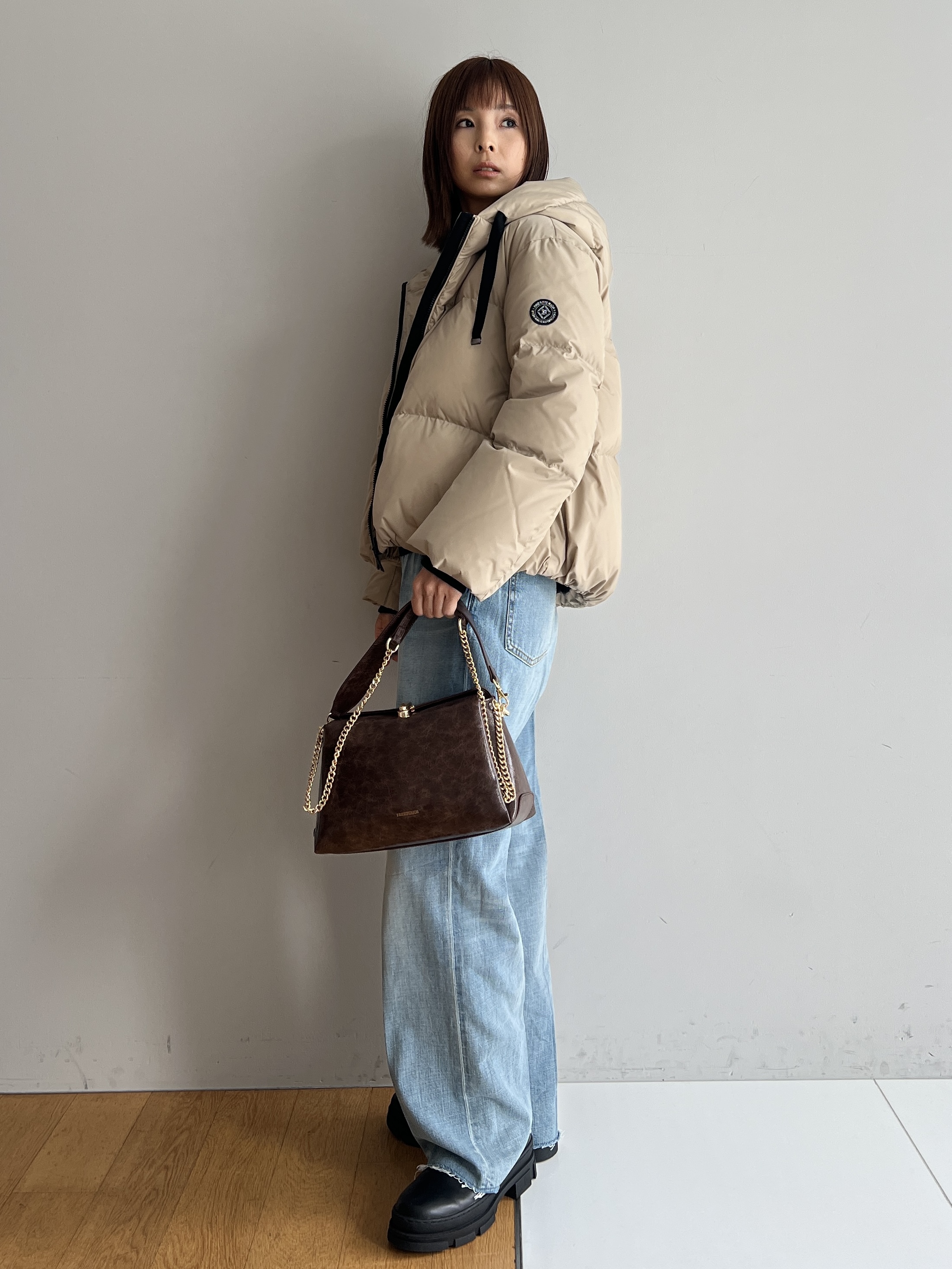 misaさんの「DRESSTERIOR｜ストレッチ フルニードルボーダーニット」を使ったコーディネート