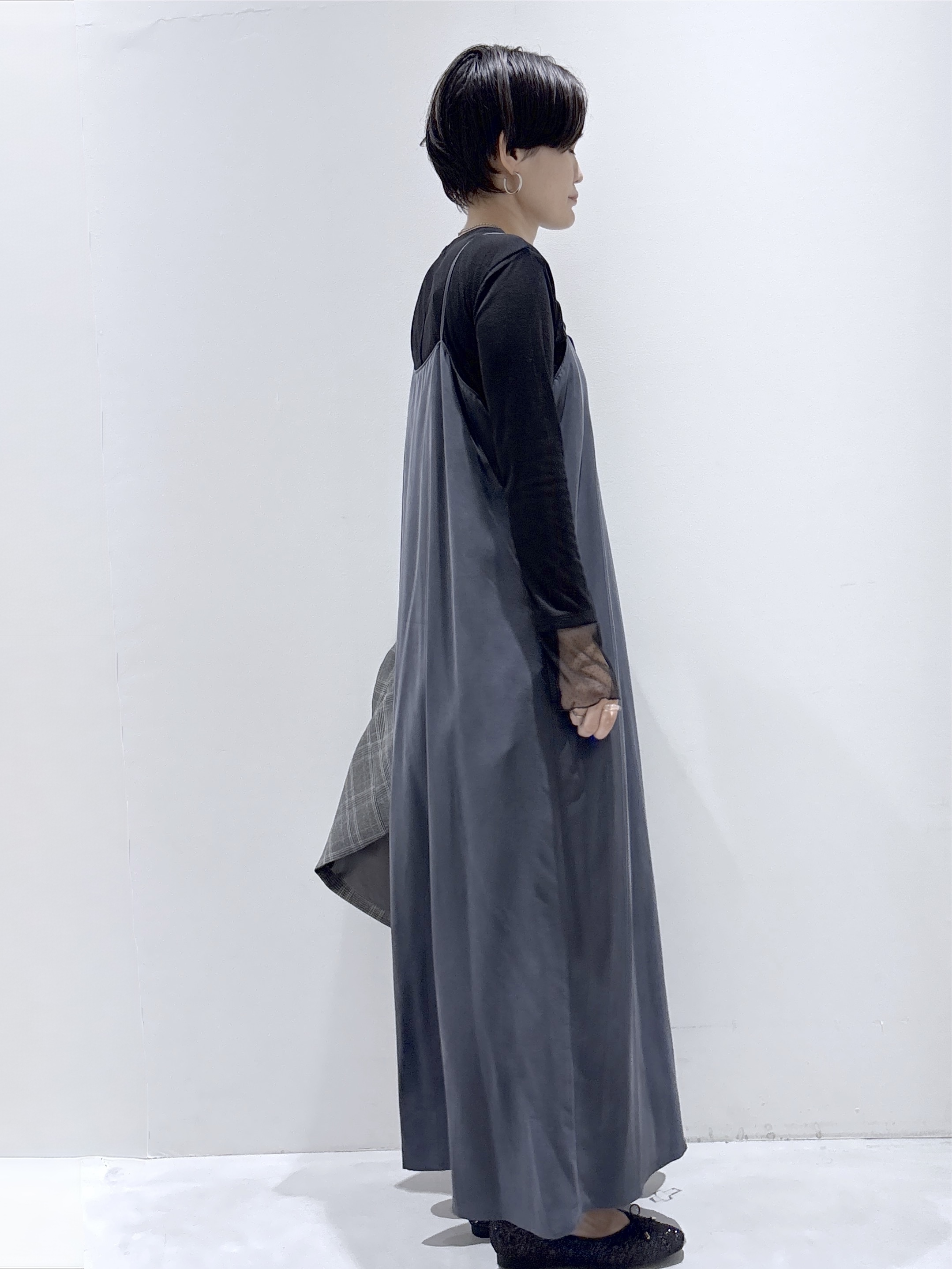 こじさんの「OPAQUE.CLIP｜ダブルブレストジャケット【洗える】」を使ったコーディネート