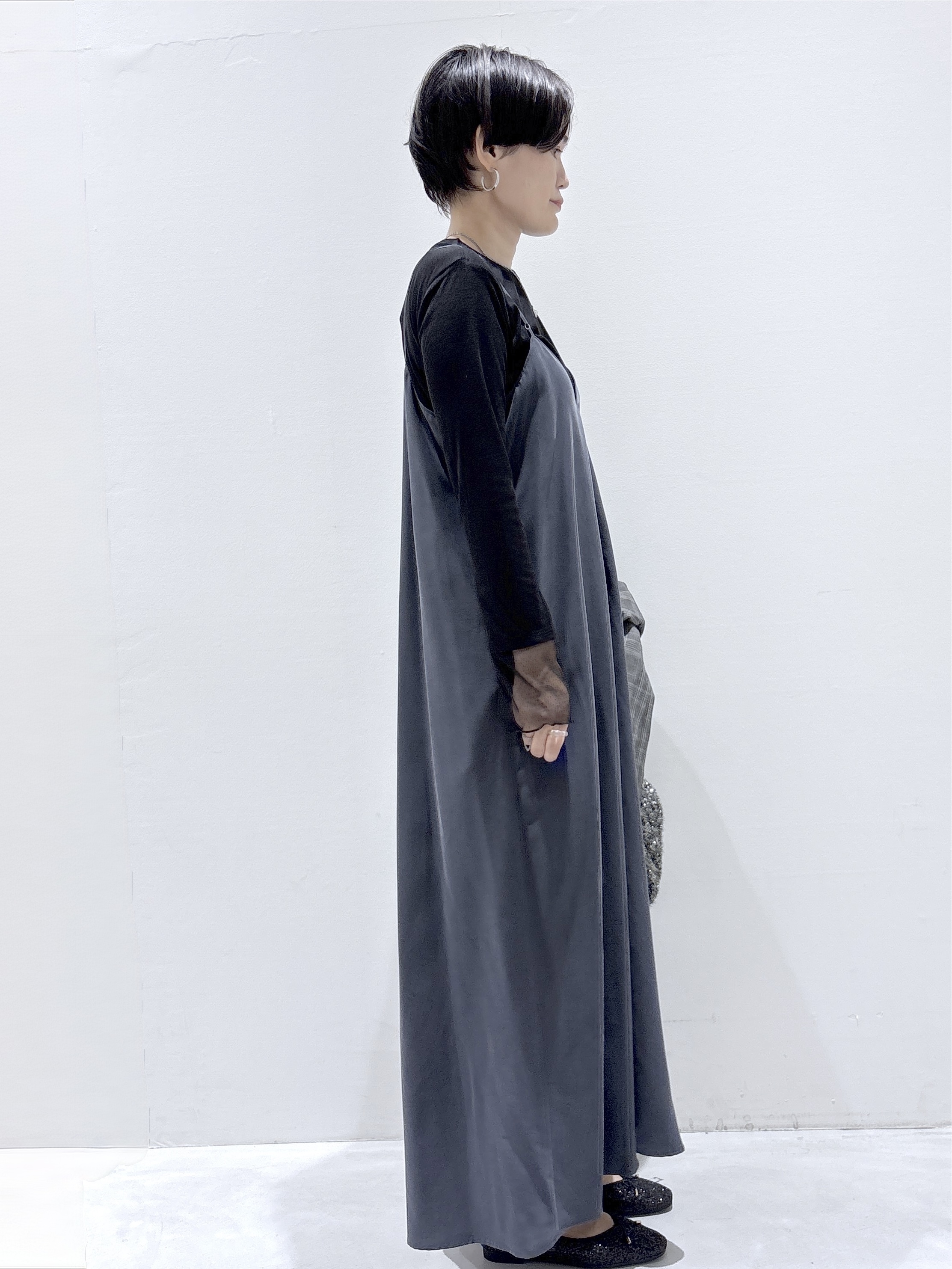 こじさんの「OPAQUE.CLIP｜ダブルブレストジャケット【洗える】」を使ったコーディネート
