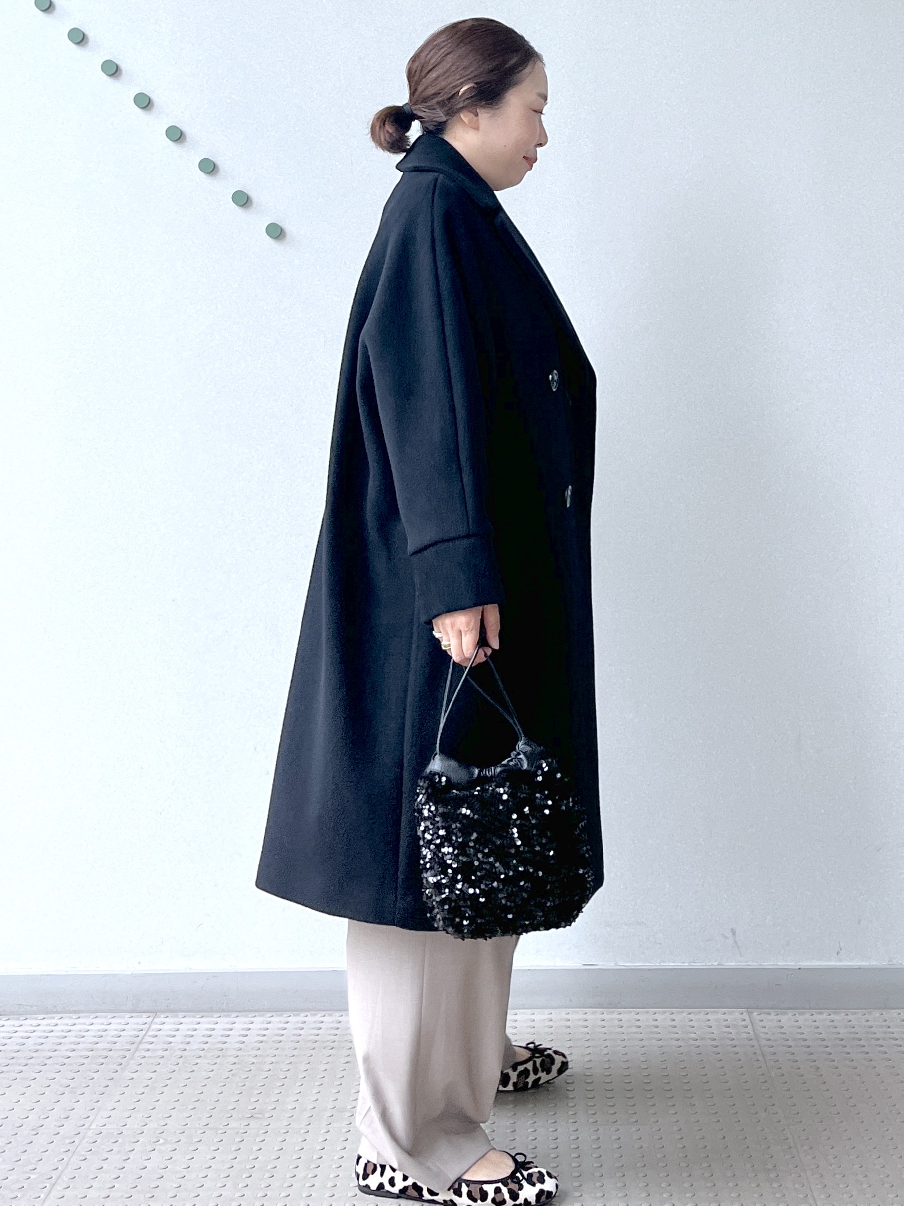 Soeさんの「DRESSTERIOR｜【6色展開/マシンウォッシャブル】コットンカシミヤニット」を使ったコーディネート