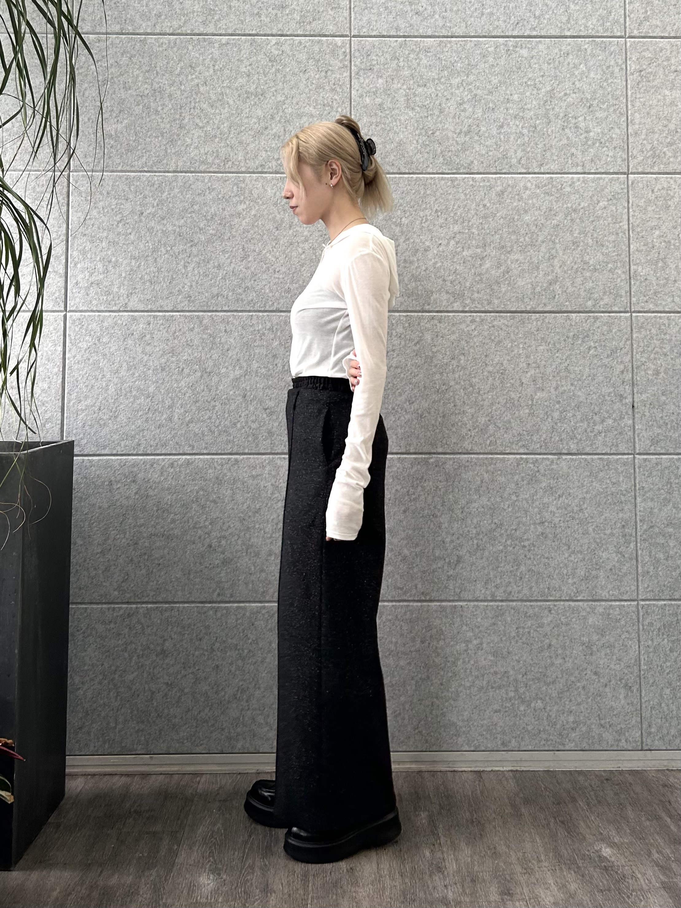 honoka Aさんの「CODE A｜【Re】sheer hoodie tee」を使ったコーディネート