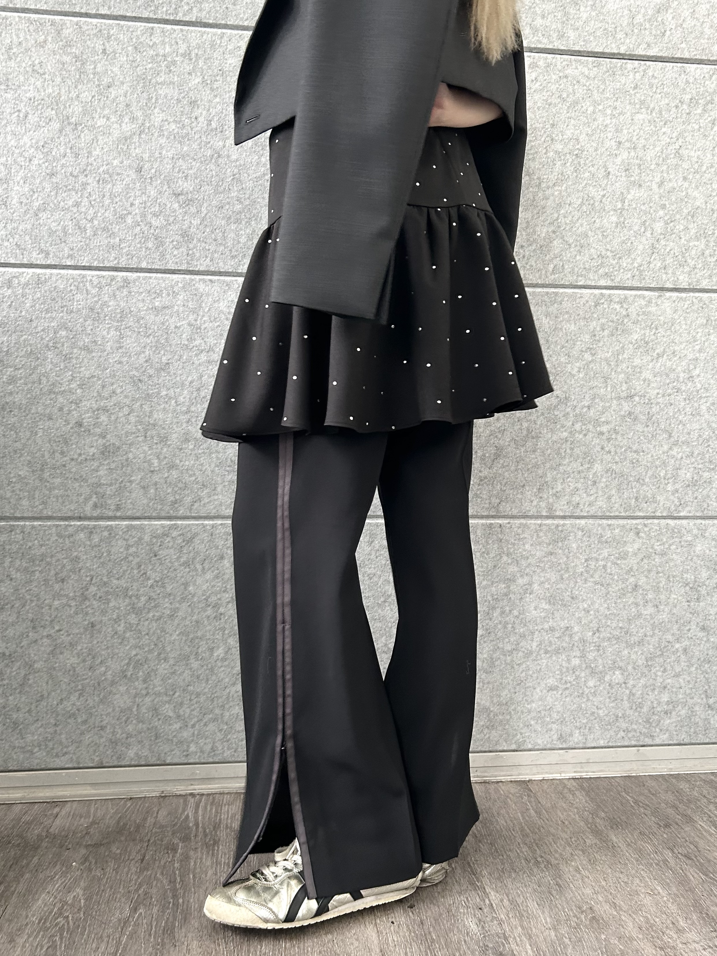 honoka Aさんの「CODE A｜ribboned tailor jacket」を使ったコーディネート