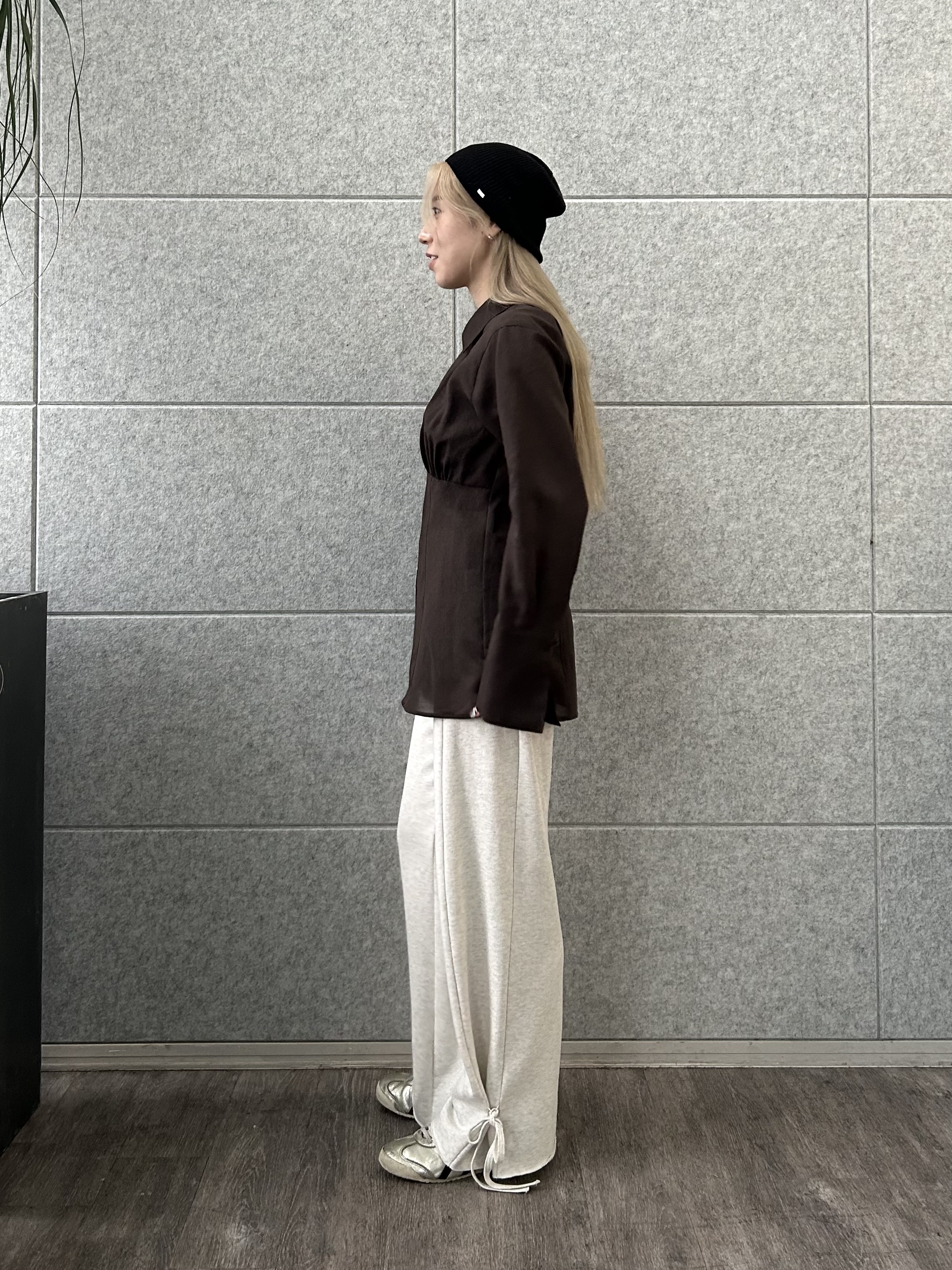 honoka Aさんの「CODE A｜sheer form zip shirts」を使ったコーディネート