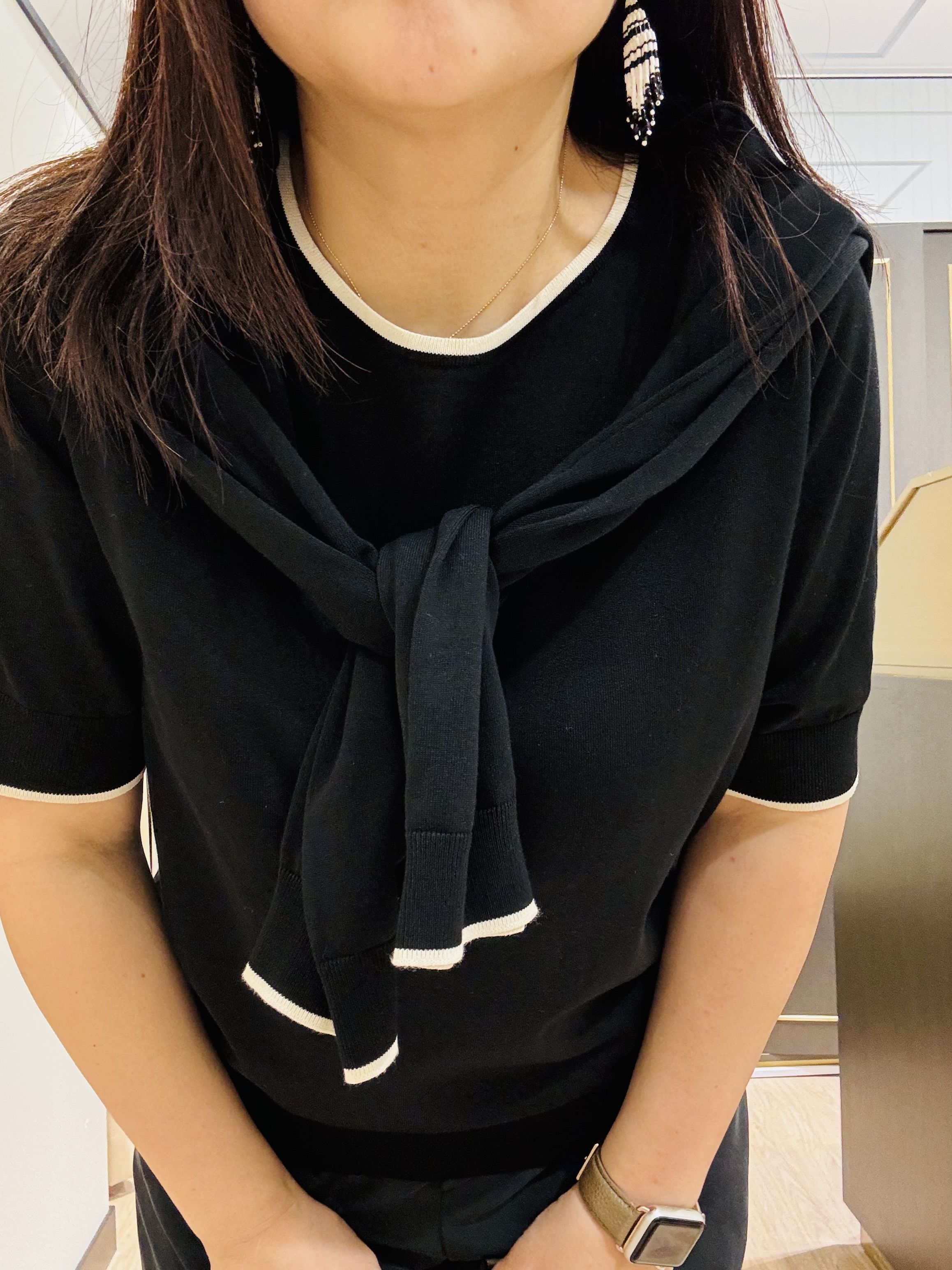 かまちゃんさんの「Reflect｜【手洗い可】センタープレスワイドパンツ」を使ったコーディネート
