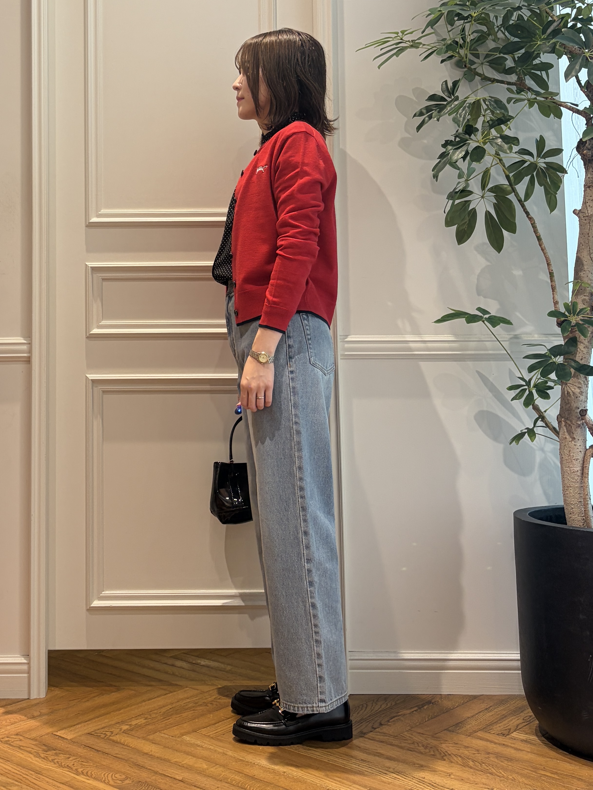 nakaoさんの「DRESSTERIOR｜ヴィンテージ ユーズド ストレートデニム」を使ったコーディネート