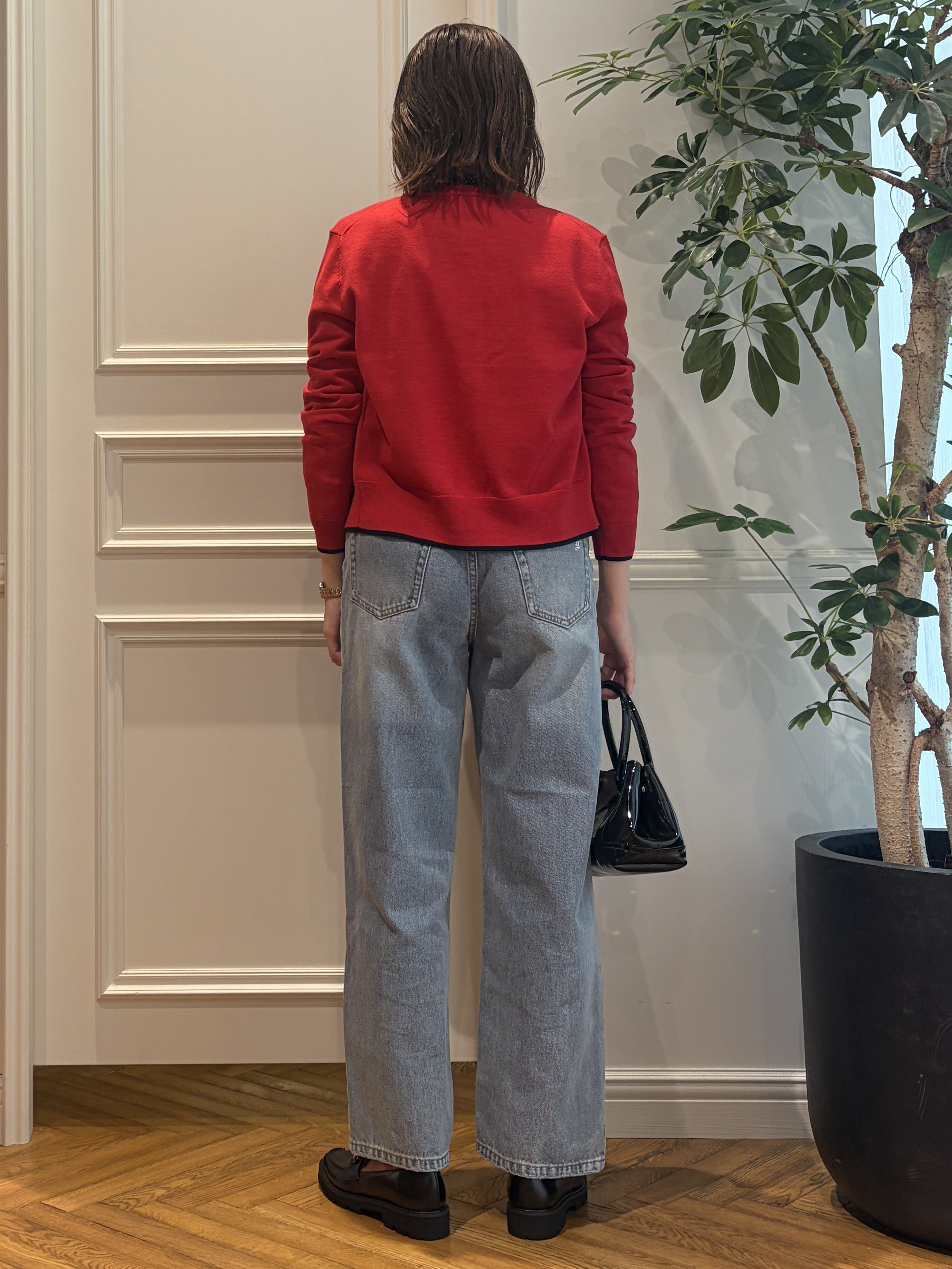 nakaoさんの「DRESSTERIOR｜ヴィンテージ ユーズド ストレートデニム」を使ったコーディネート