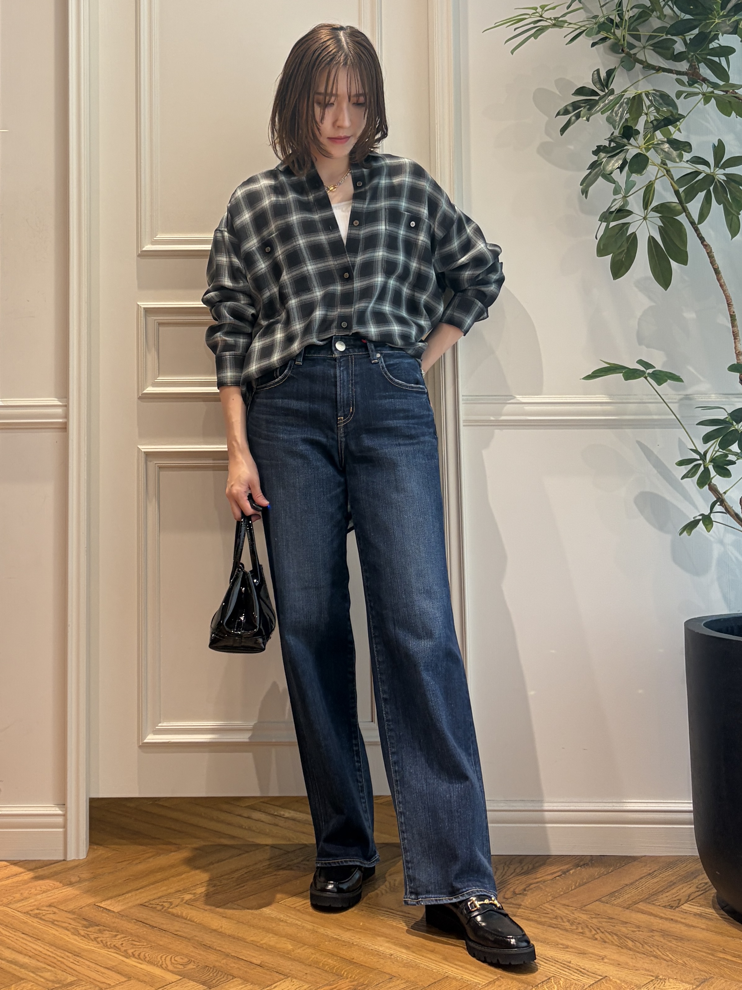 nakaoさんの「DRESSTERIOR｜【日本製/軽量/本革】ビットローファー」を使ったコーディネート