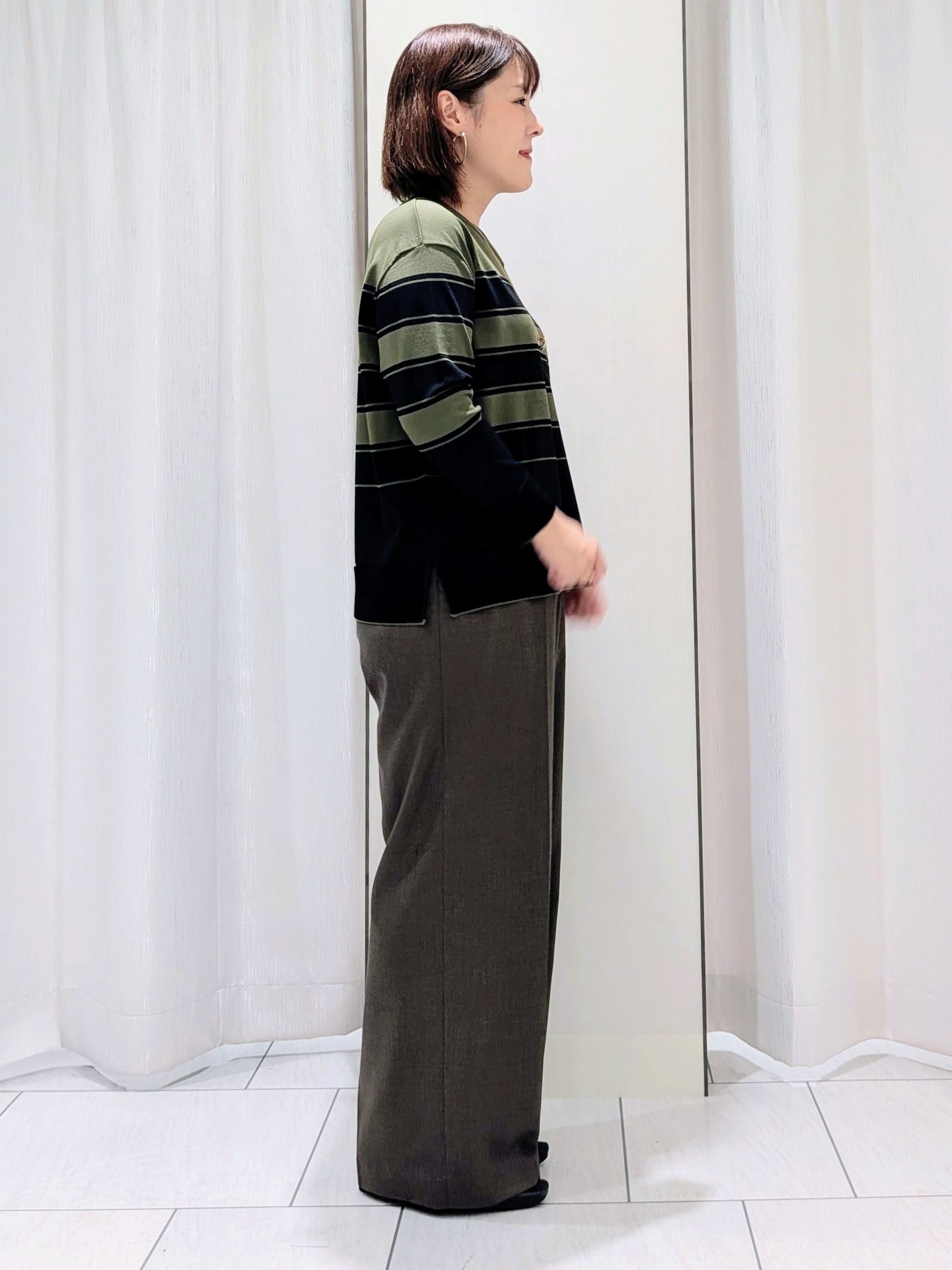 Onumaさんの「UNTITLED｜【撥水/軽量/薄中綿入り】スタンドカラーコート」を使ったコーディネート