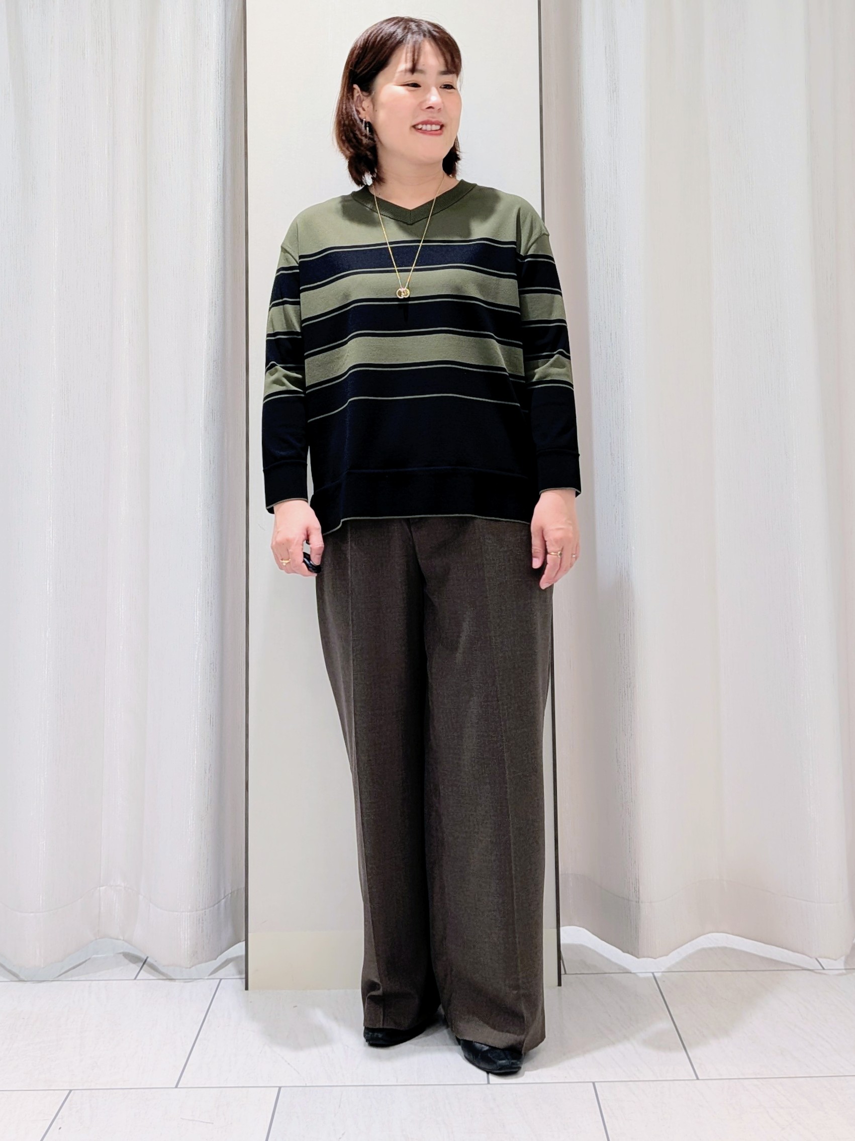 Onumaさんの「UNTITLED｜【撥水/軽量/薄中綿入り】スタンドカラーコート」を使ったコーディネート