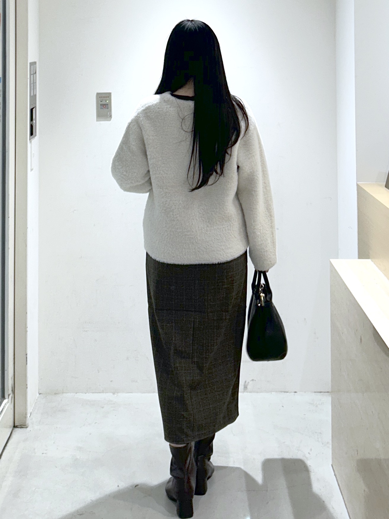 sayaさんの「OPAQUE.CLIP｜ダブルフェイスニットカーディガン」を使ったコーディネート