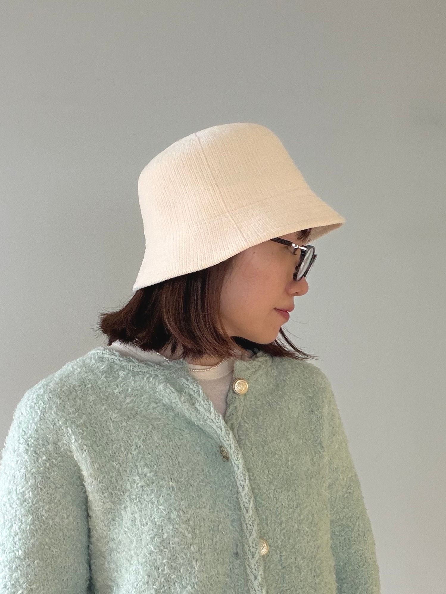 saoriさんの「モールハット」を使ったコーディネート