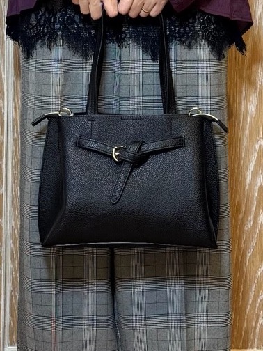 KAORIさんの「SHOO･LA･RUE｜【S-LL/洗濯機可】着痩せシルエット シャーリングシャツカーディガン」を使ったコーディネート