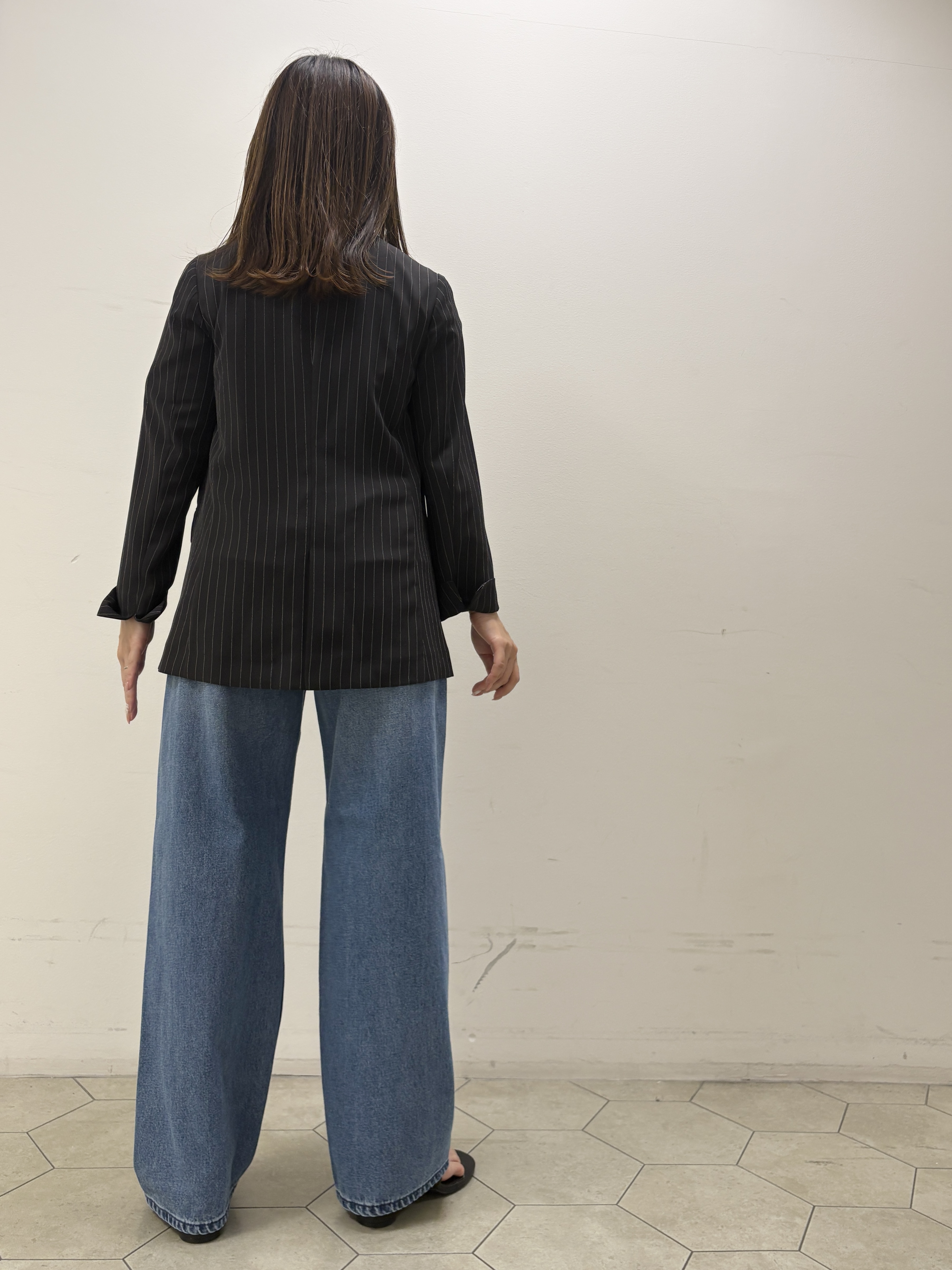 kahoさんの「INDIVI｜【初秋/UVケア/着る日傘】ダブルジャケット」を使ったコーディネート