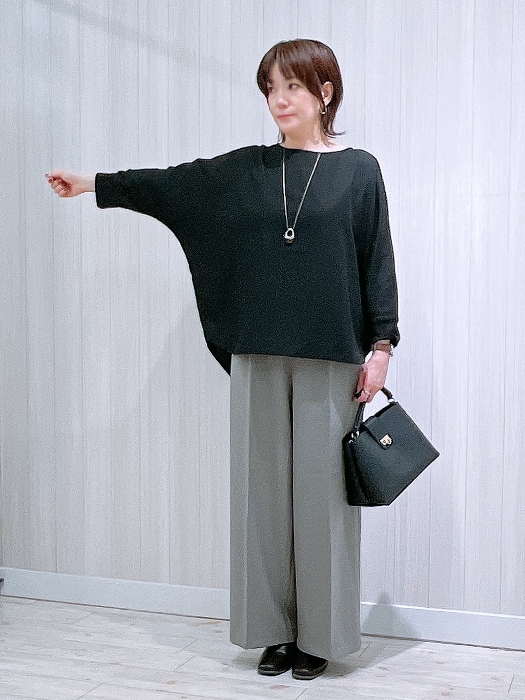 kaneさんの「SHOO･LA･RUE｜【撥水/S-LL/洗濯機可】ウエスト絞れる キルト中綿ジャケット」を使ったコーディネート