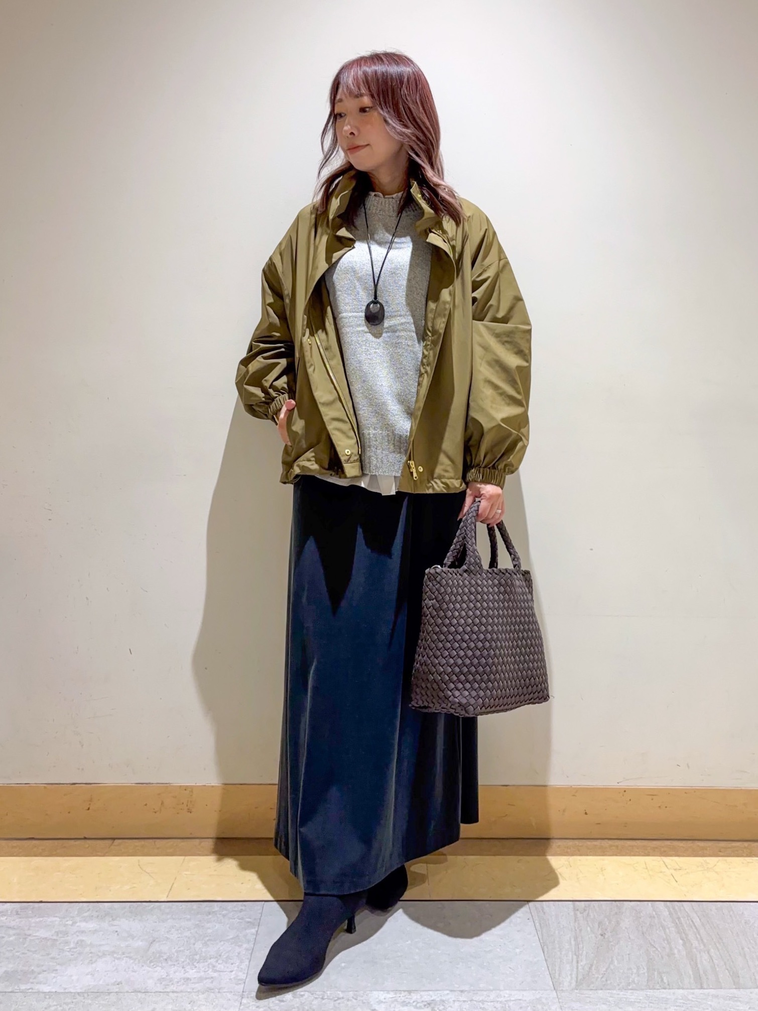 sattoさんの「UNTITLED｜【撥水/秋羽織り】タフタマウンテンパーカー」を使ったコーディネート